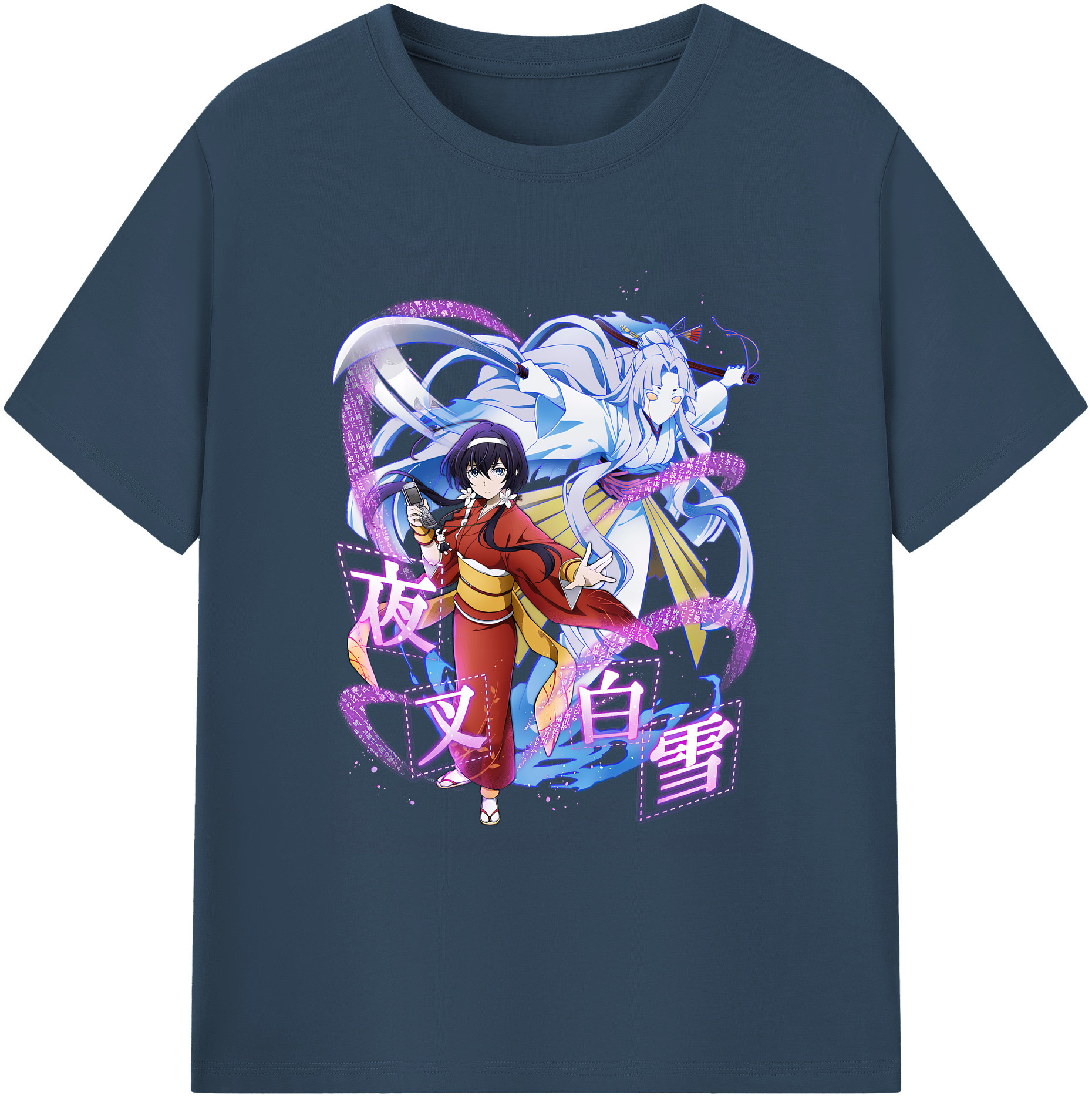 （画像用） 文豪ストレイドッグス Bungo Stray Dogs 綿100％ メンズ半袖Tシャツ｜肌触りやわらか＆通気性