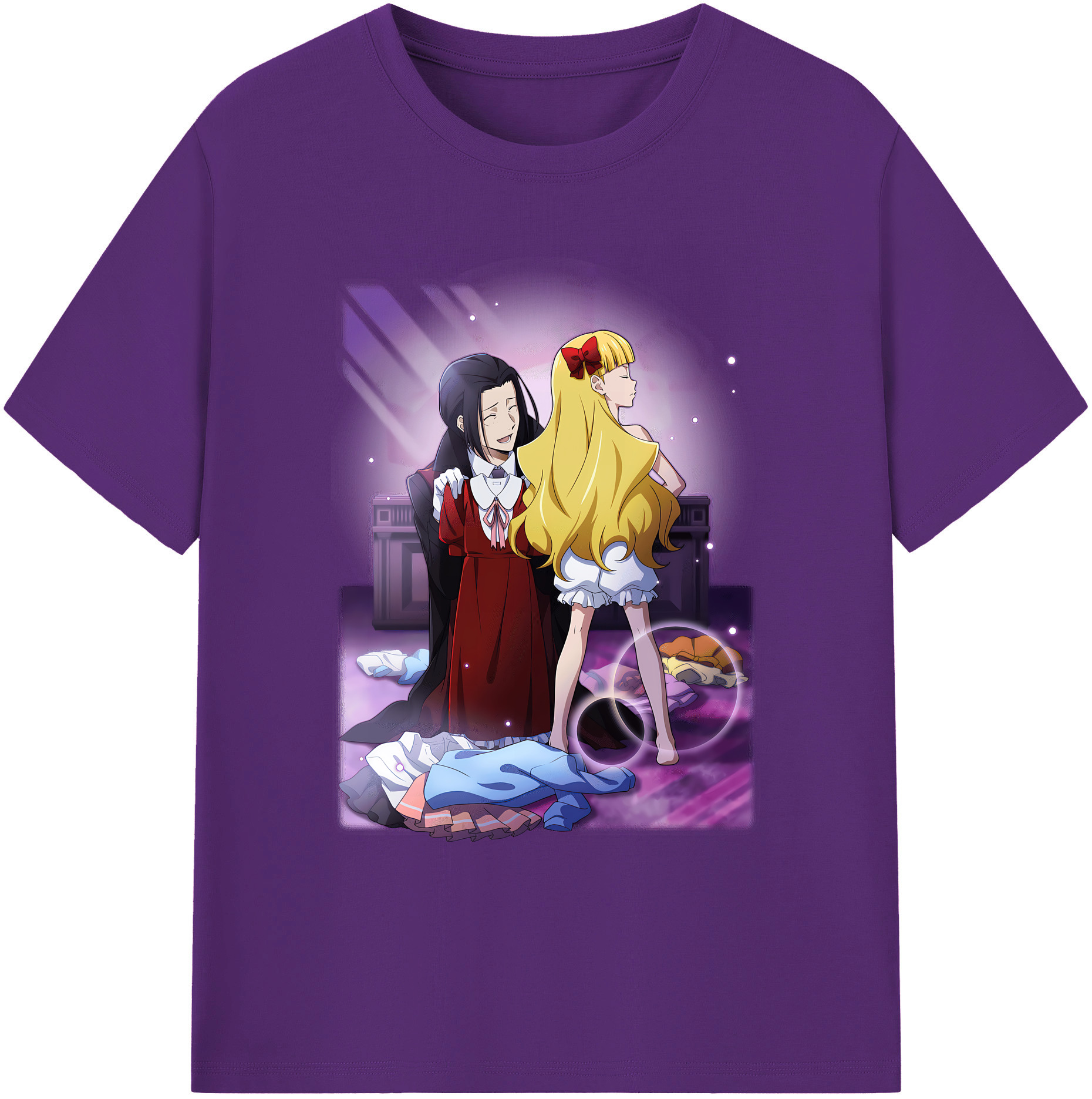（画像用） 文豪ストレイドッグス Bungo Stray Dogs 綿100％ メンズ半袖Tシャツ｜肌触りやわらか＆通気性
