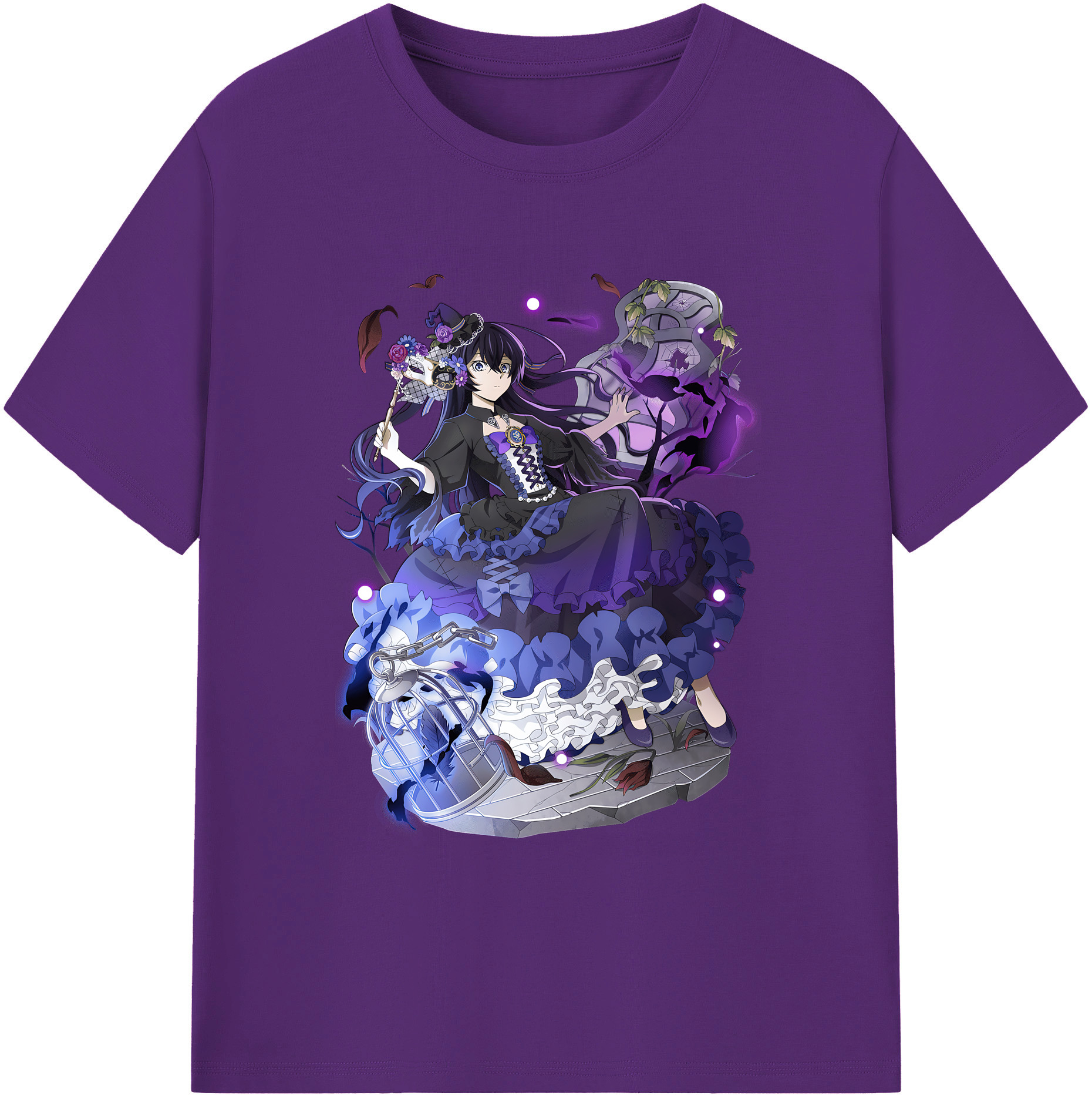 （画像用） 文豪ストレイドッグス Bungo Stray Dogs 綿100％ メンズ半袖Tシャツ｜肌触りやわらか＆通気性