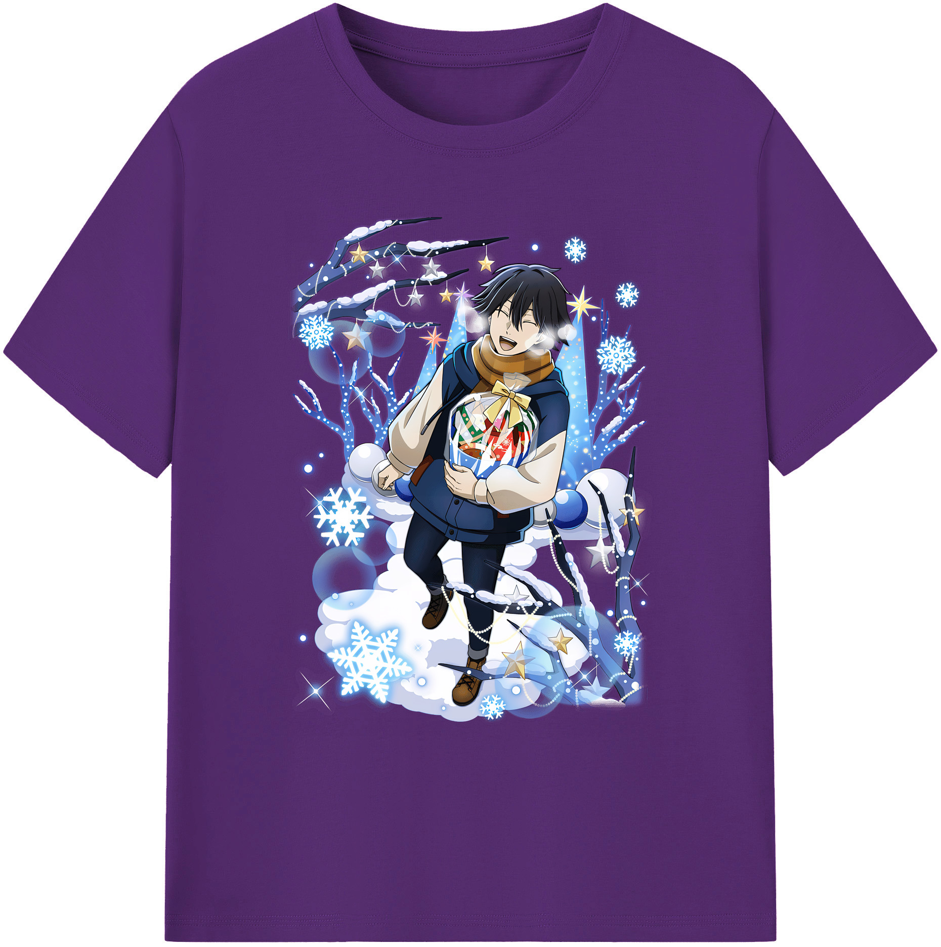 （画像用） 文豪ストレイドッグス Bungo Stray Dogs 綿100％ メンズ半袖Tシャツ｜肌触りやわらか＆通気性