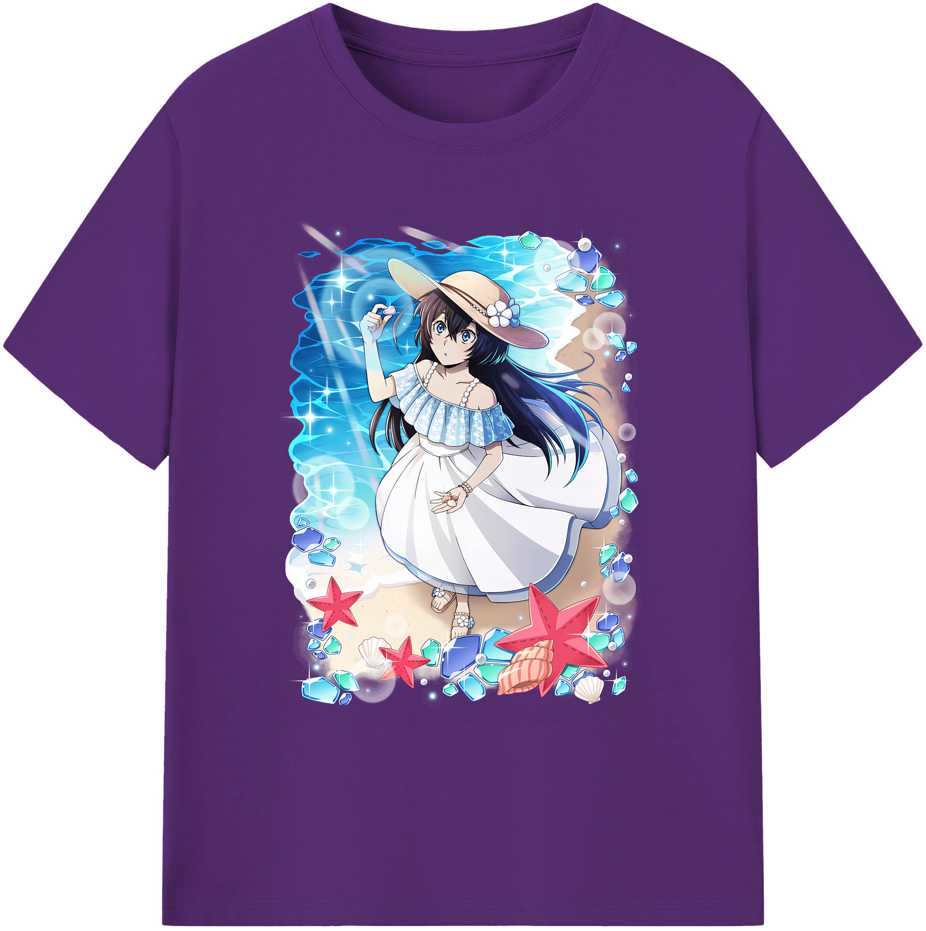 （画像用） 文豪ストレイドッグス Bungo Stray Dogs 綿100％ メンズ半袖Tシャツ｜肌触りやわらか＆通気性