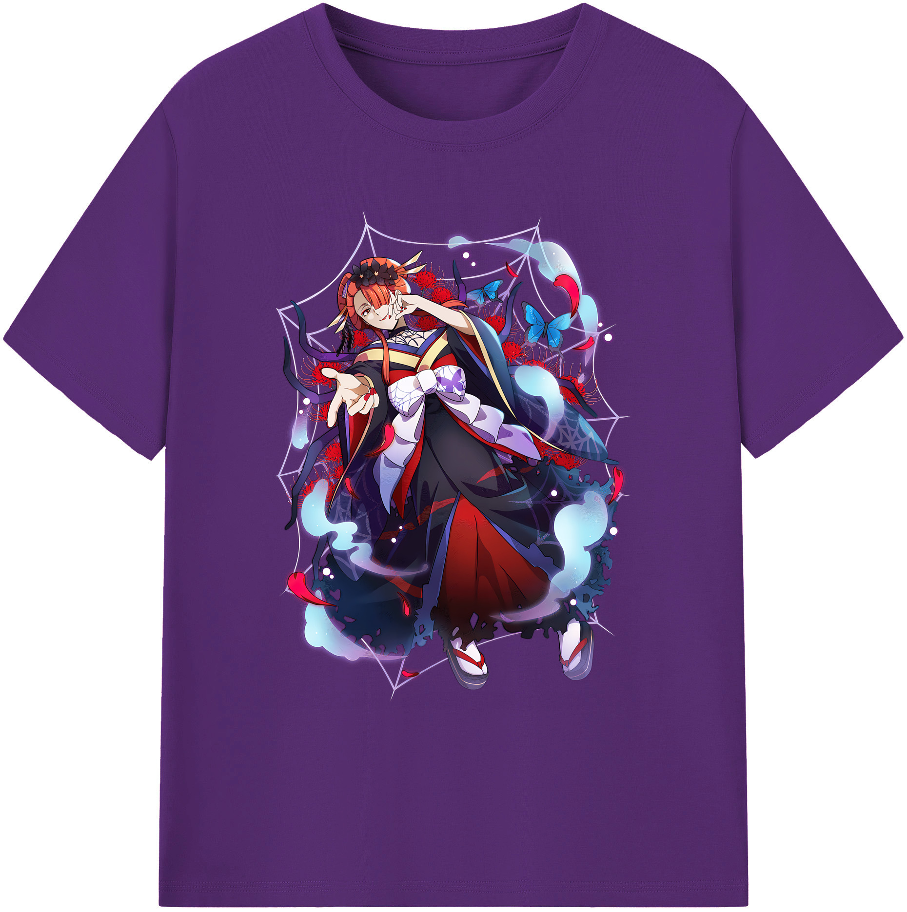 （画像用） 文豪ストレイドッグス Bungo Stray Dogs 綿100％ メンズ半袖Tシャツ｜肌触りやわらか＆通気性