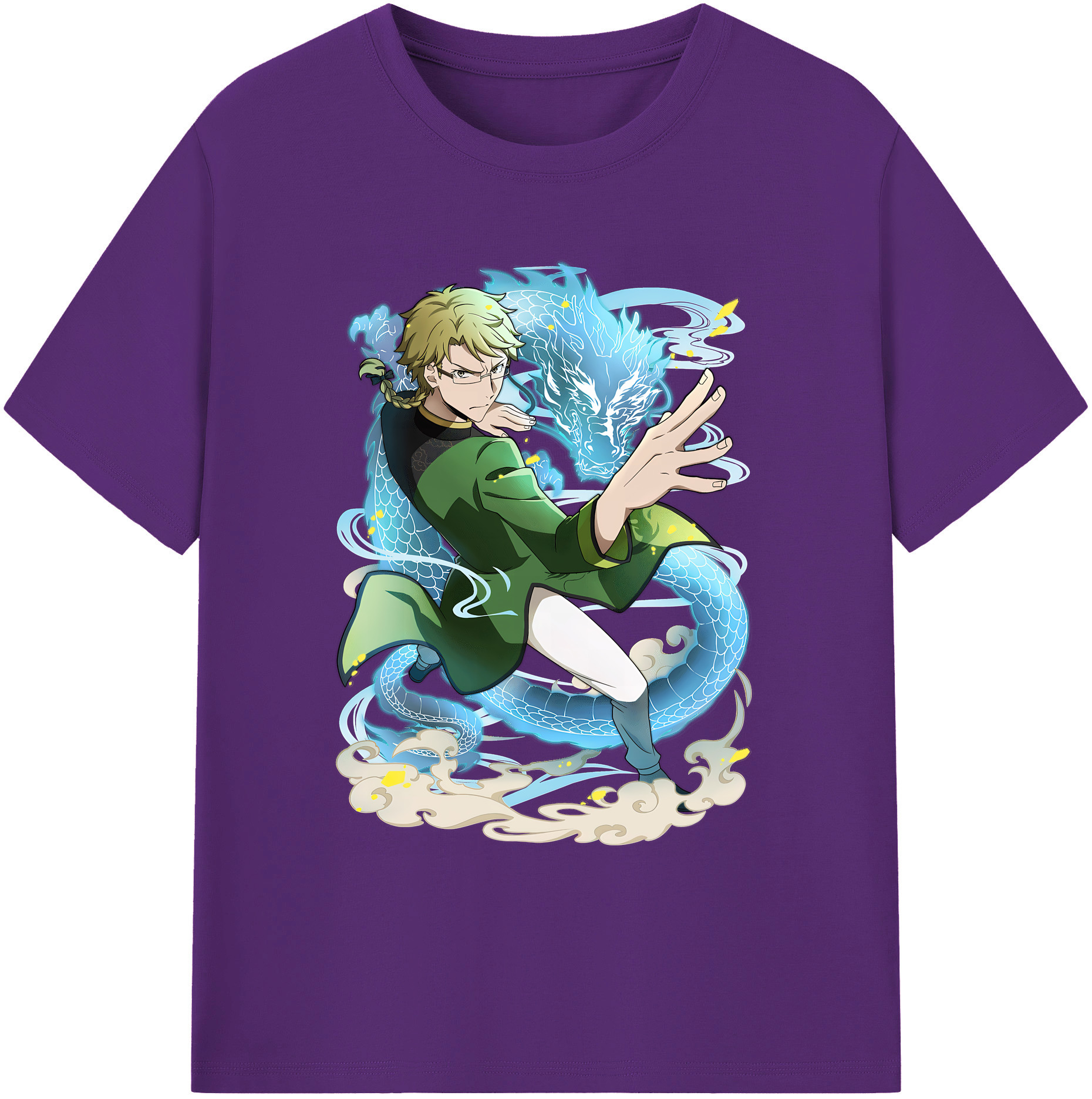 （画像用） 文豪ストレイドッグス Bungo Stray Dogs 綿100％ メンズ半袖Tシャツ｜肌触りやわらか＆通気性