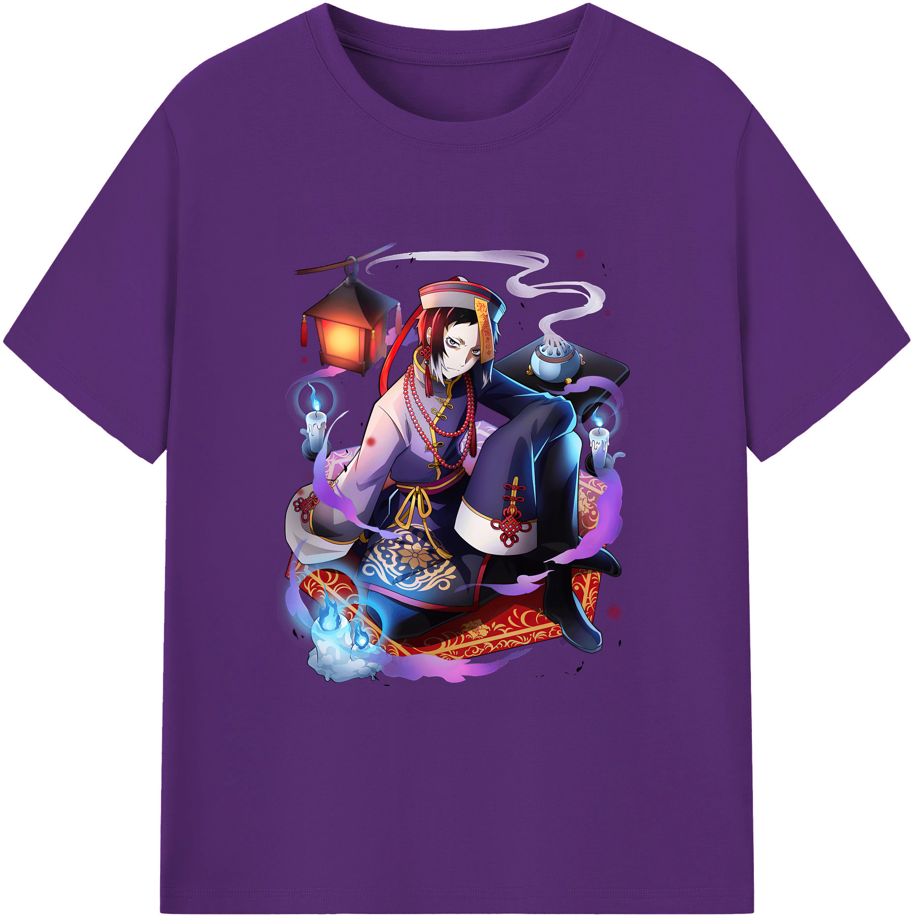 （画像用） 文豪ストレイドッグス Bungo Stray Dogs 綿100％ メンズ半袖Tシャツ｜肌触りやわらか＆通気性