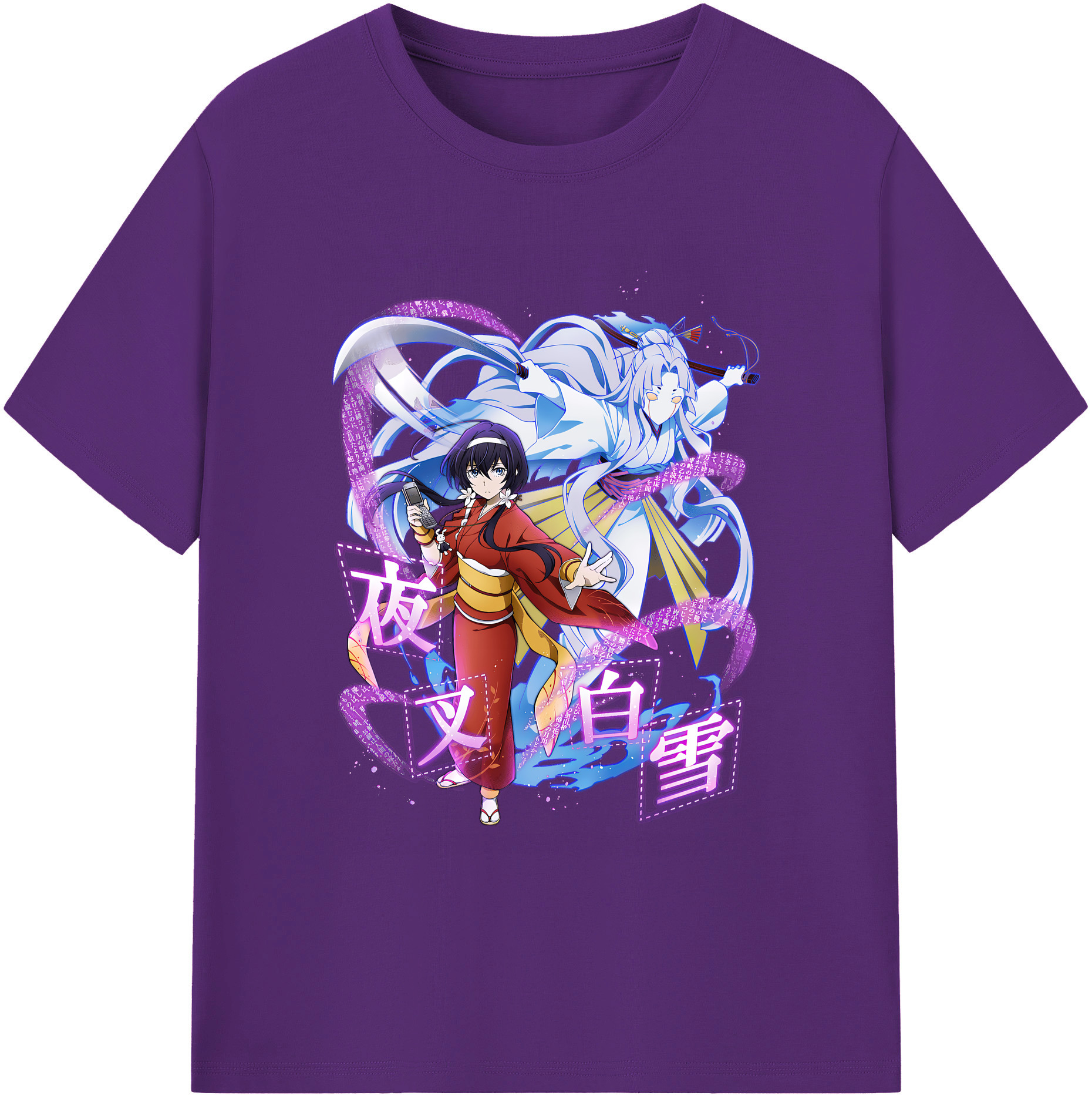 （画像用） 文豪ストレイドッグス Bungo Stray Dogs 綿100％ メンズ半袖Tシャツ｜肌触りやわらか＆通気性