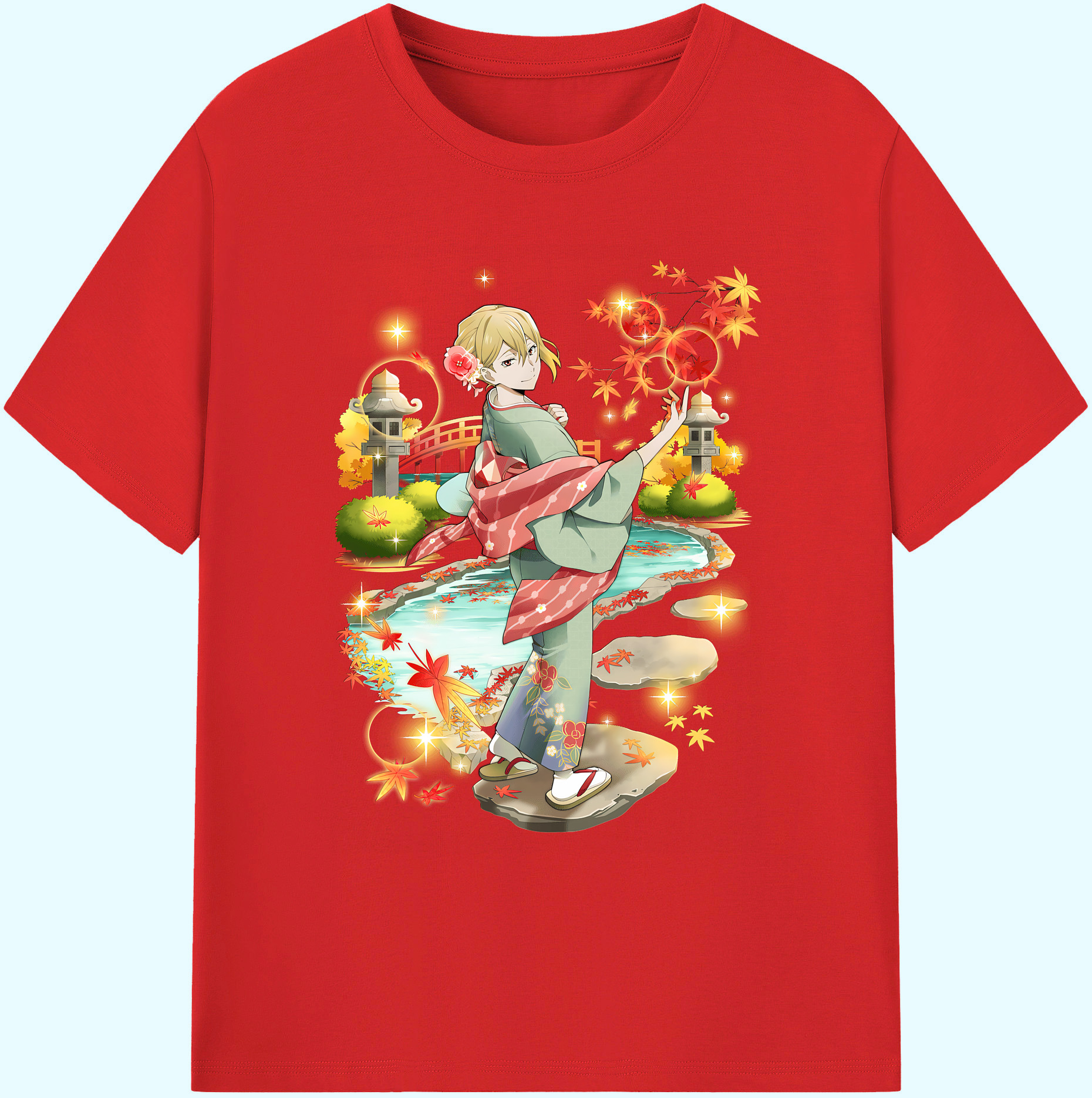 （画像用） 文豪ストレイドッグス Bungo Stray Dogs 綿100％ メンズ半袖Tシャツ｜肌触りやわらか＆通気性