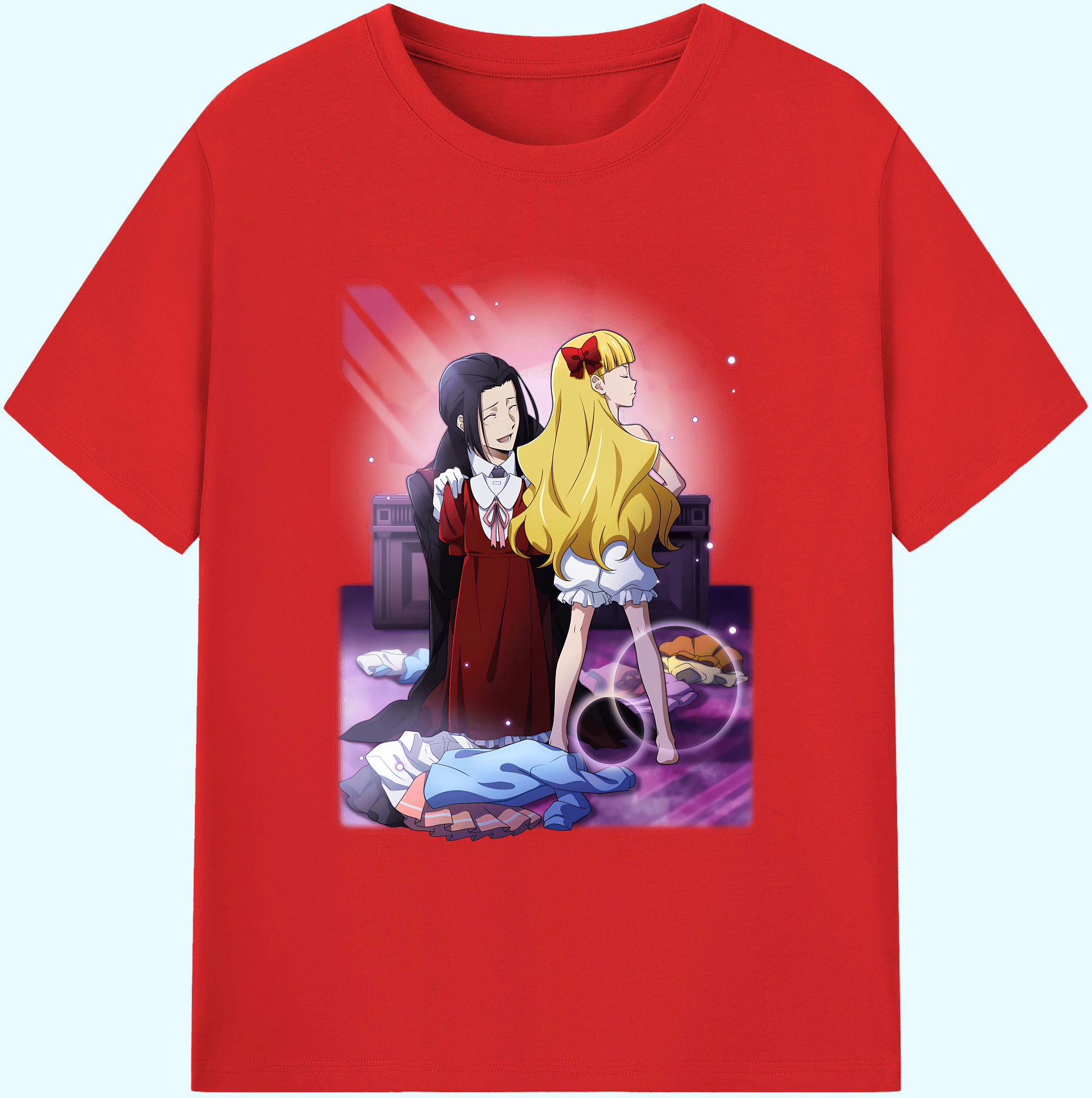（画像用） 文豪ストレイドッグス Bungo Stray Dogs 綿100％ メンズ半袖Tシャツ｜肌触りやわらか＆通気性