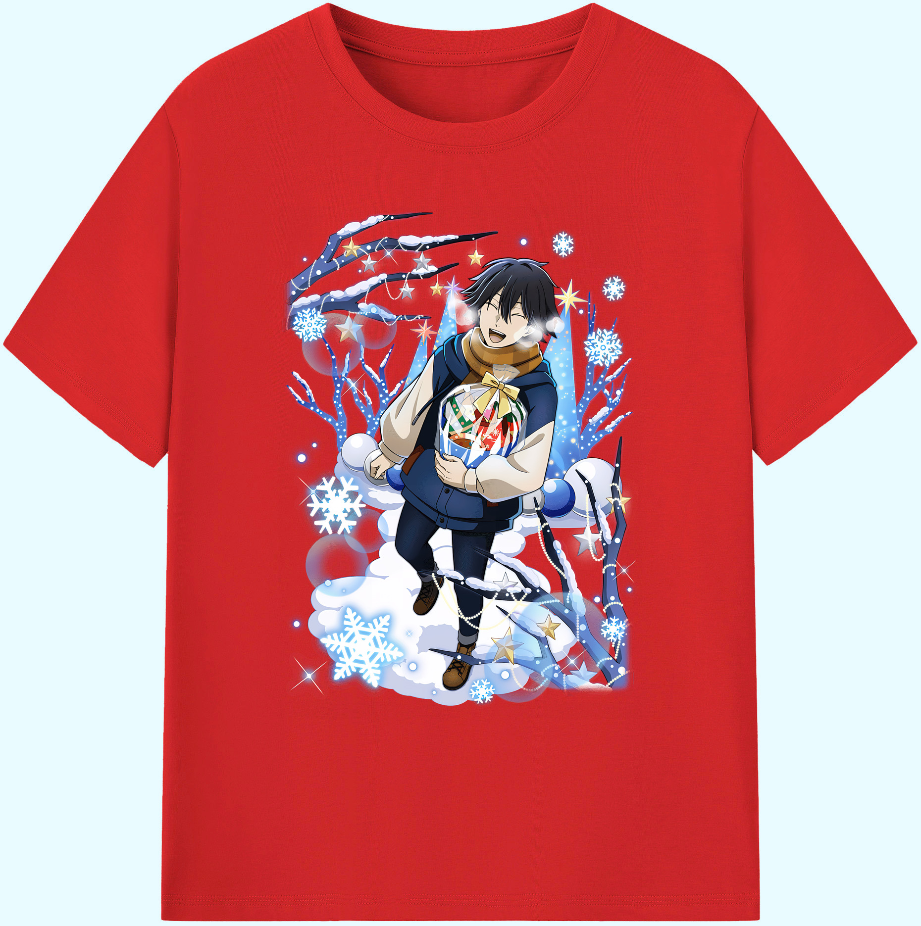 （画像用） 文豪ストレイドッグス Bungo Stray Dogs 綿100％ メンズ半袖Tシャツ｜肌触りやわらか＆通気性