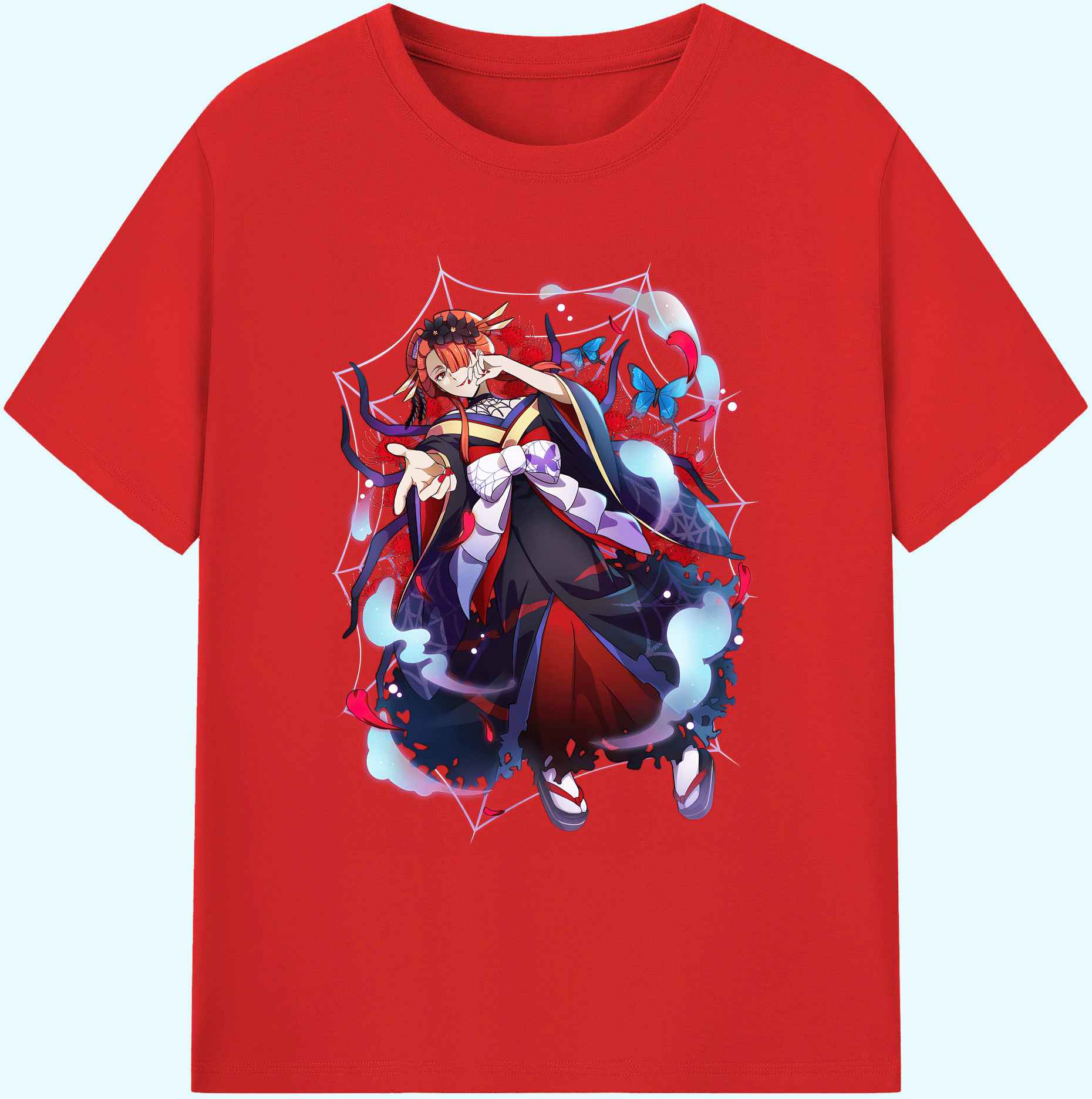 （画像用） 文豪ストレイドッグス Bungo Stray Dogs 綿100％ メンズ半袖Tシャツ｜肌触りやわらか＆通気性