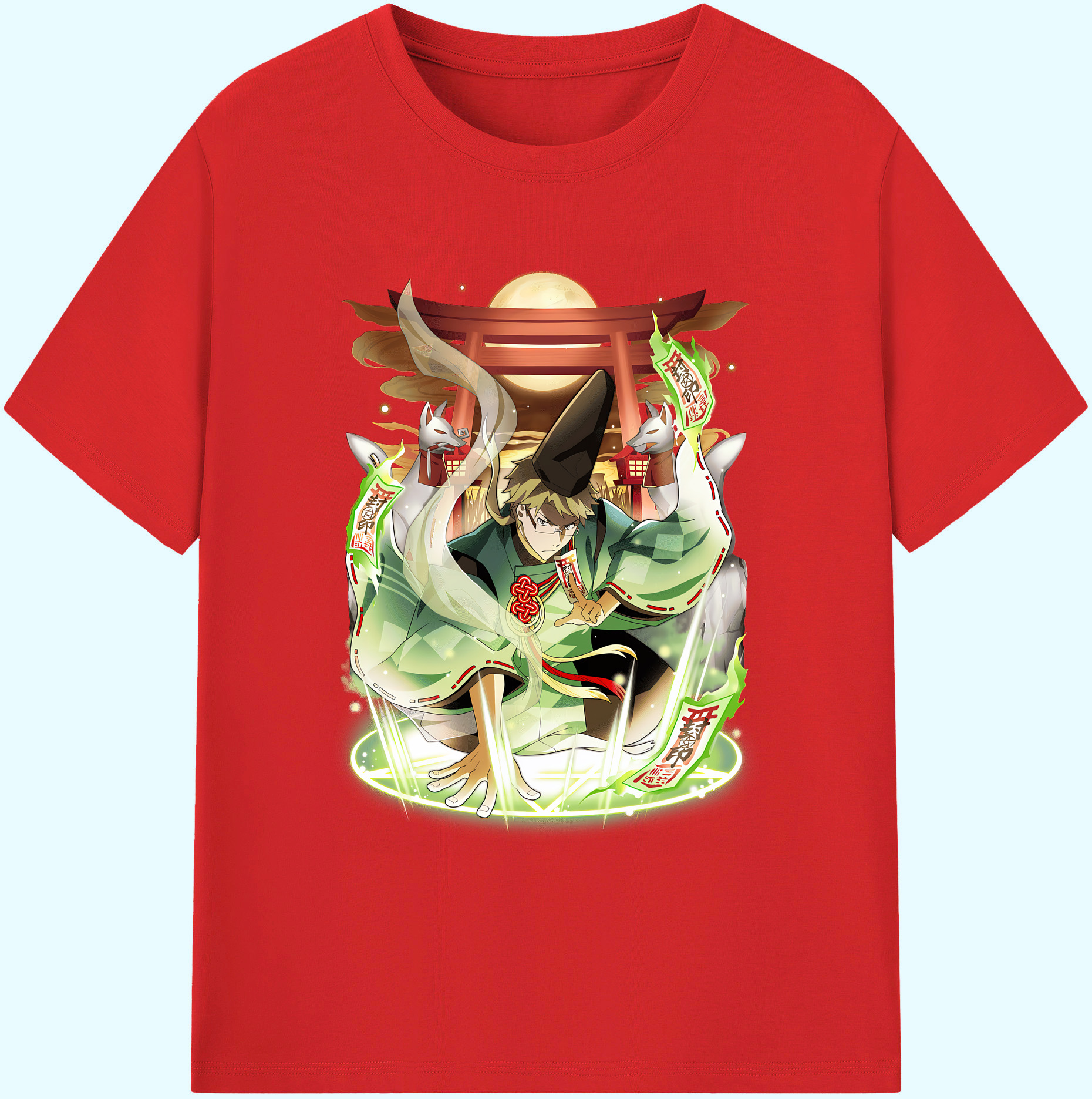 （画像用） 文豪ストレイドッグス Bungo Stray Dogs 綿100％ メンズ半袖Tシャツ｜肌触りやわらか＆通気性