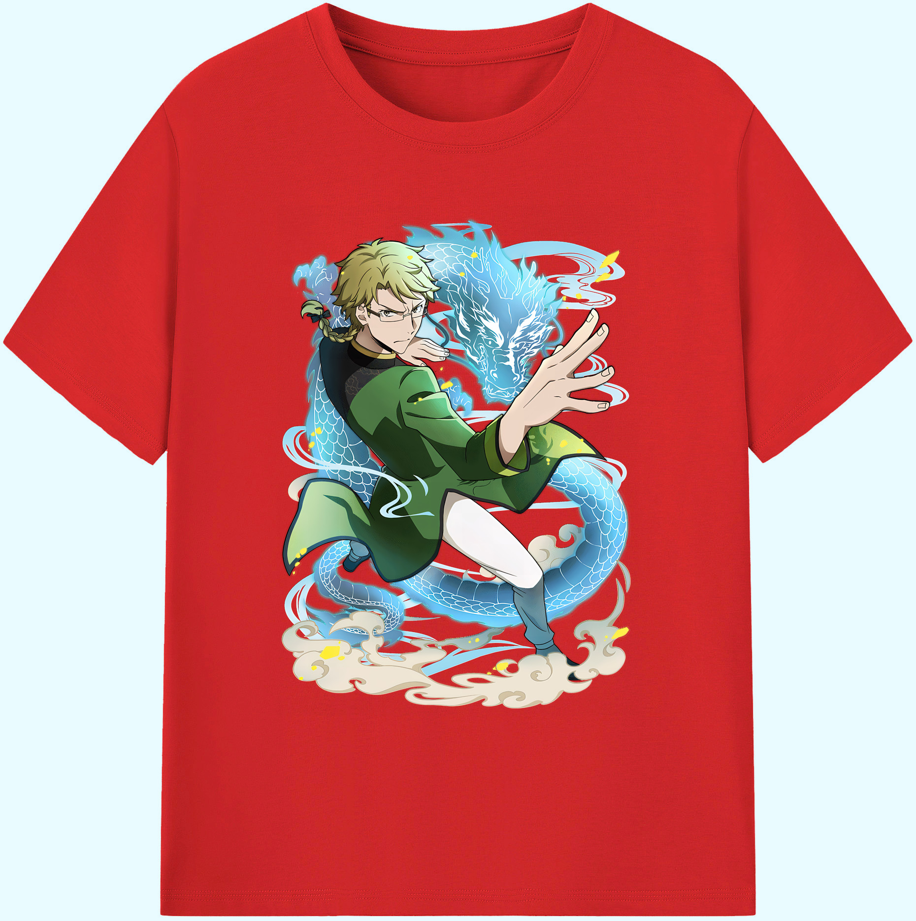 （画像用） 文豪ストレイドッグス Bungo Stray Dogs 綿100％ メンズ半袖Tシャツ｜肌触りやわらか＆通気性