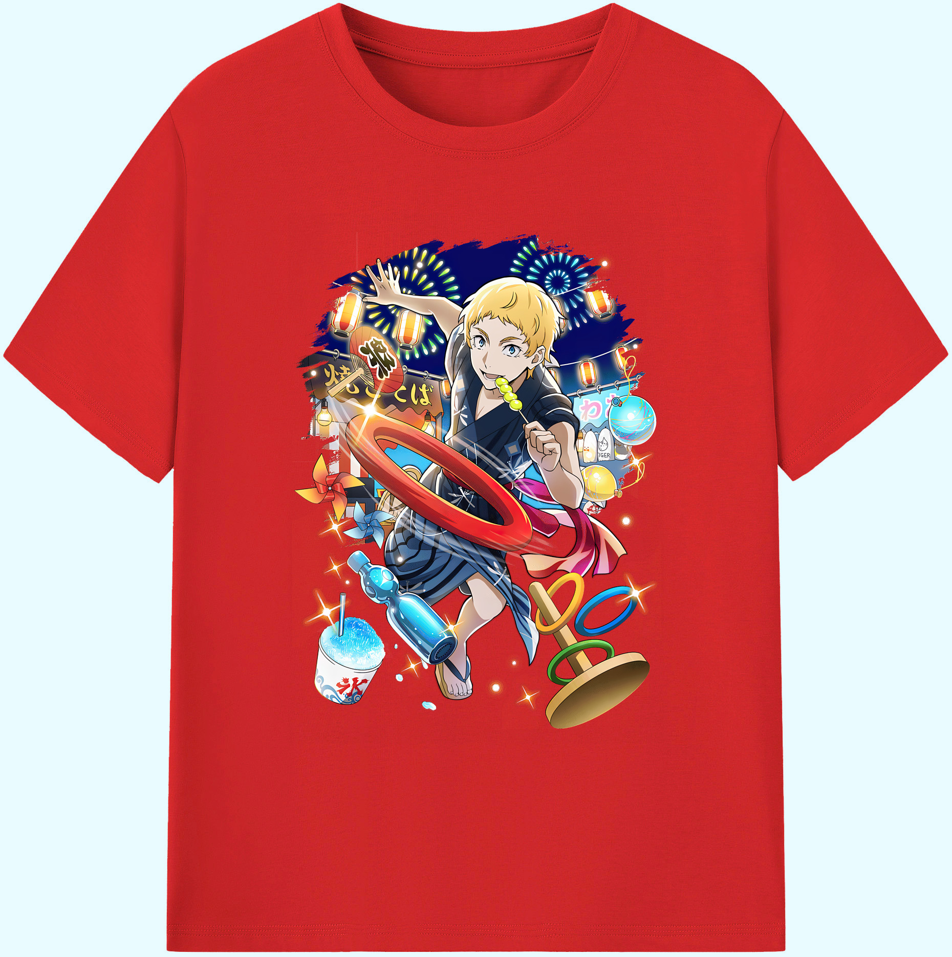 （画像用） 文豪ストレイドッグス Bungo Stray Dogs 綿100％ メンズ半袖Tシャツ｜肌触りやわらか＆通気性