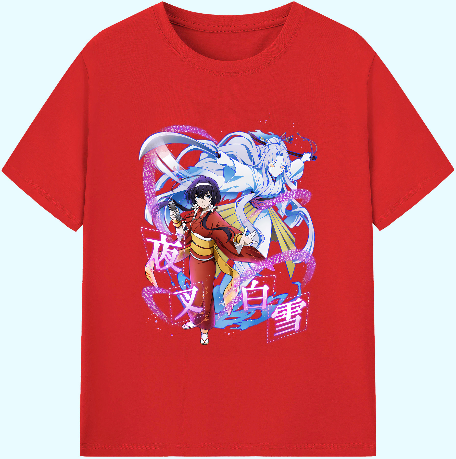 （画像用） 文豪ストレイドッグス Bungo Stray Dogs 綿100％ メンズ半袖Tシャツ｜肌触りやわらか＆通気性