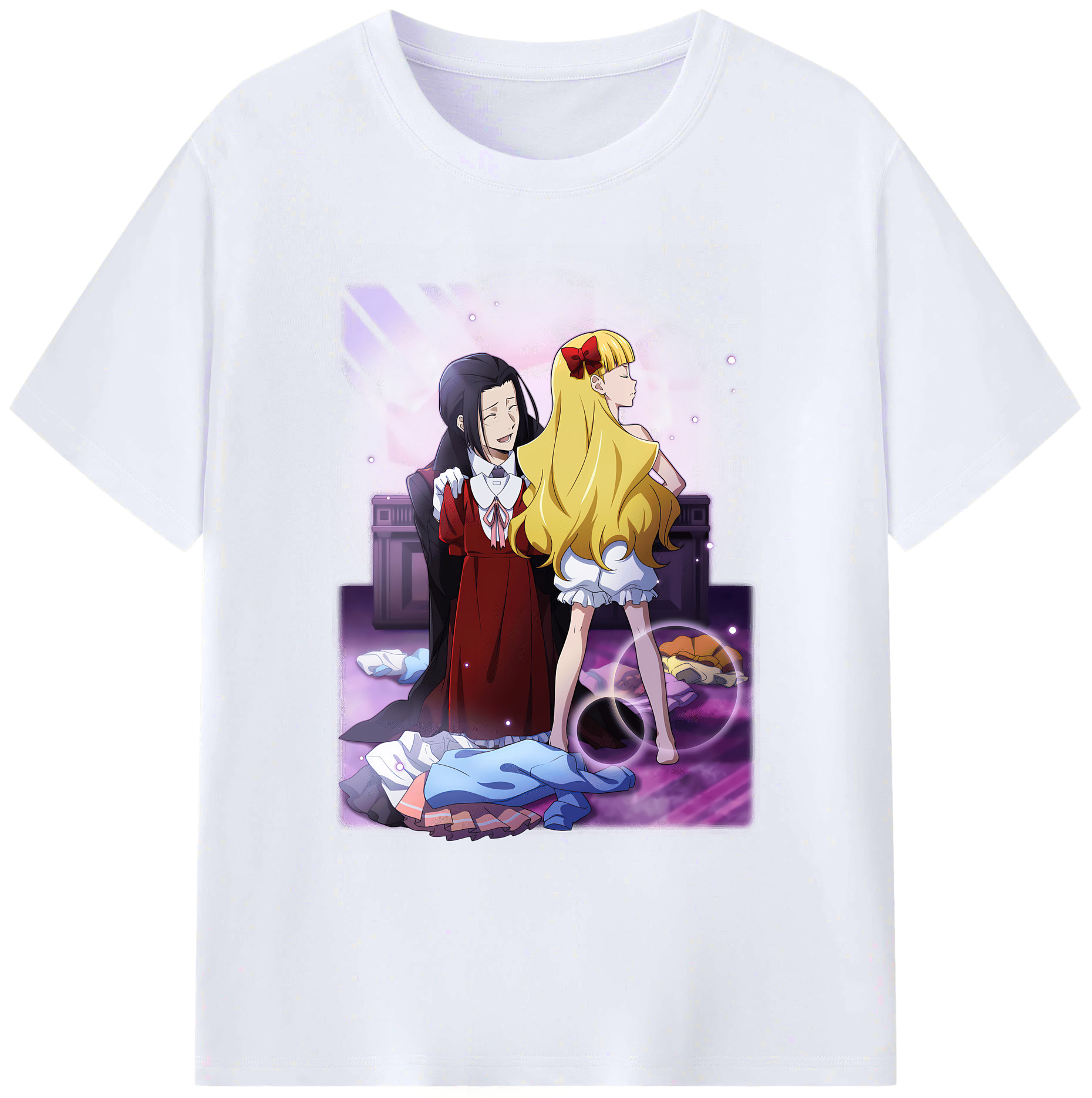 （画像用） 文豪ストレイドッグス Bungo Stray Dogs 綿100％ メンズ半袖Tシャツ｜肌触りやわらか＆通気性
