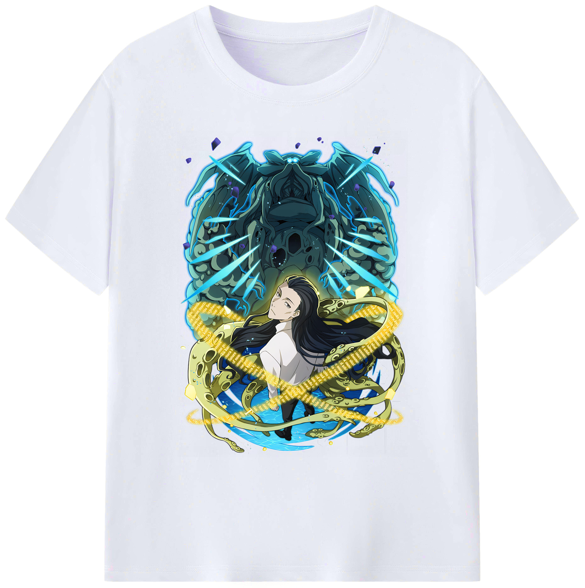 （画像用） 文豪ストレイドッグス Bungo Stray Dogs 綿100％ メンズ半袖Tシャツ｜肌触りやわらか＆通気性