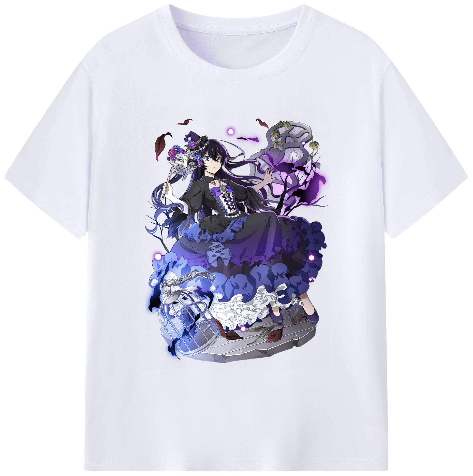 （画像用） 文豪ストレイドッグス Bungo Stray Dogs 綿100％ メンズ半袖Tシャツ｜肌触りやわらか＆通気性