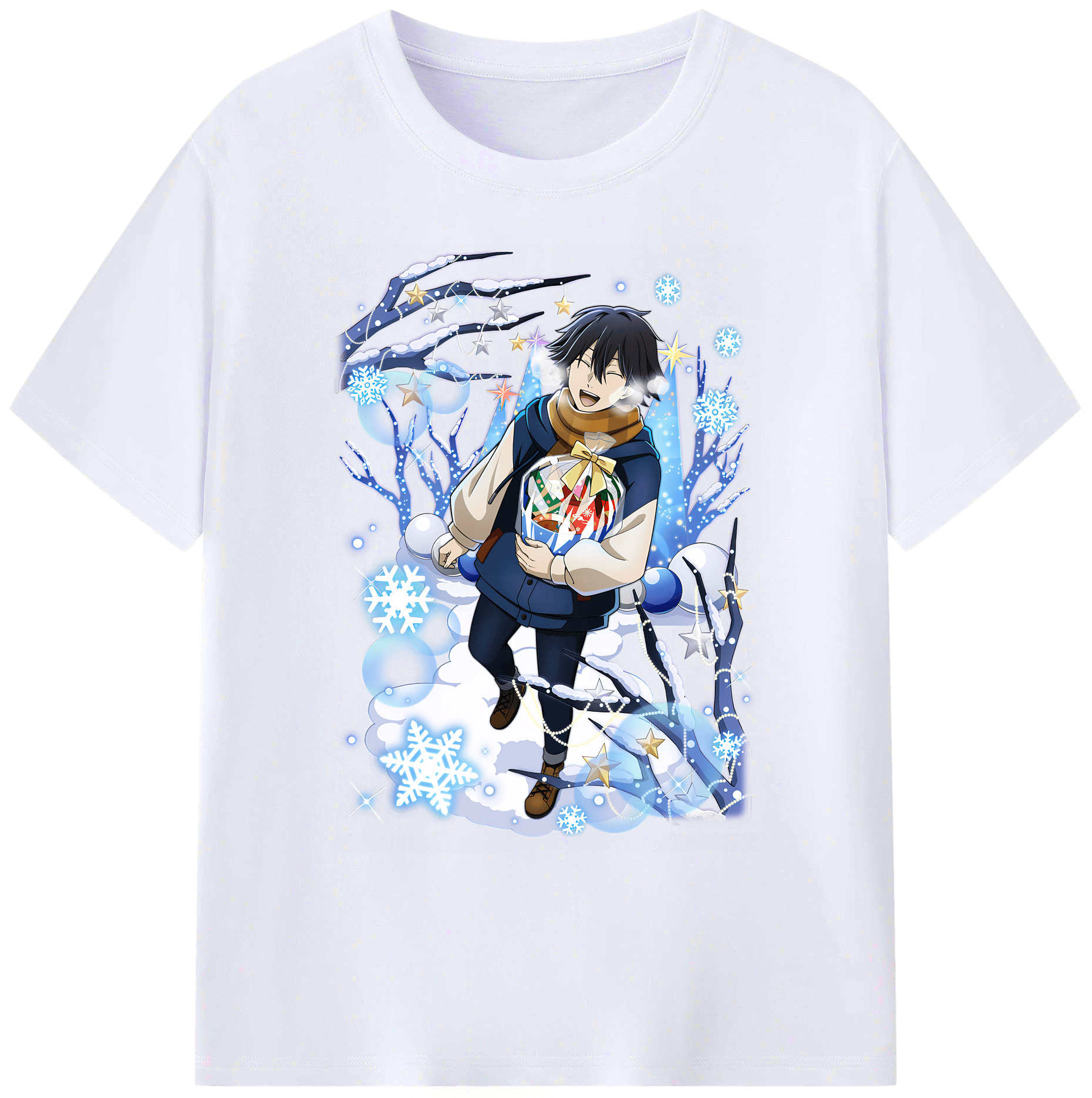 （画像用） 文豪ストレイドッグス Bungo Stray Dogs 綿100％ メンズ半袖Tシャツ｜肌触りやわらか＆通気性