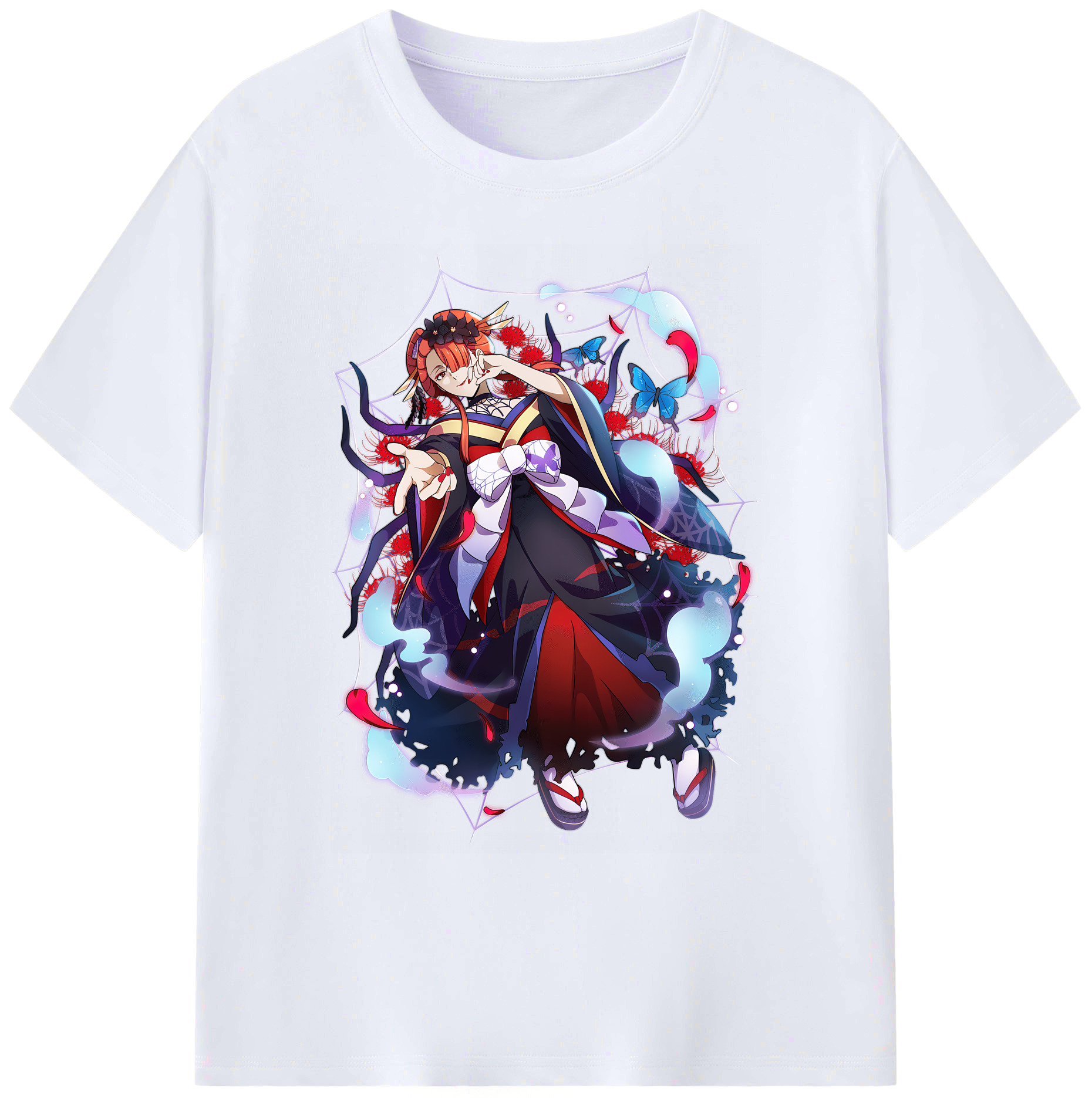 （画像用） 文豪ストレイドッグス Bungo Stray Dogs 綿100％ メンズ半袖Tシャツ｜肌触りやわらか＆通気性