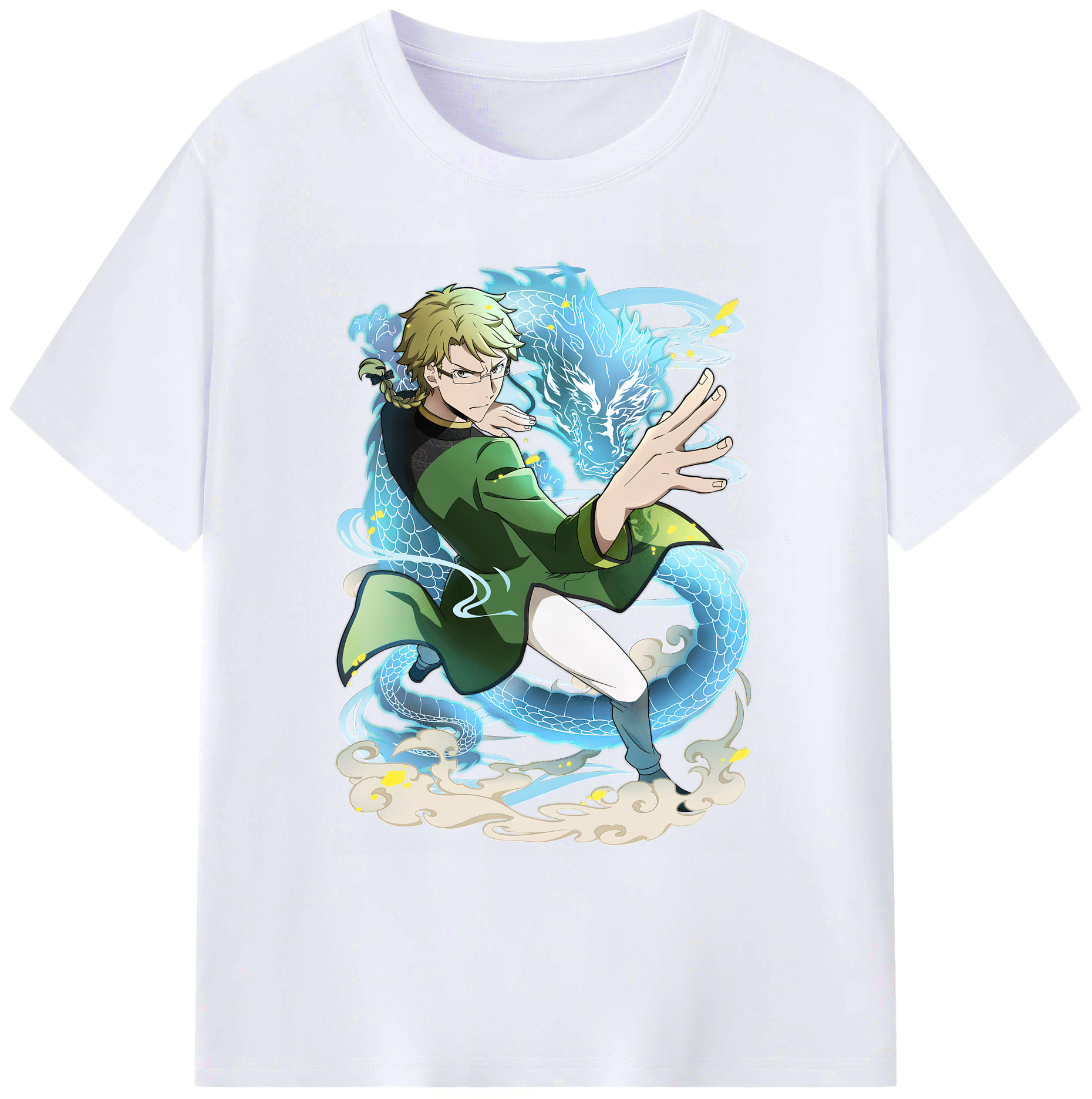 （画像用） 文豪ストレイドッグス Bungo Stray Dogs 綿100％ メンズ半袖Tシャツ｜肌触りやわらか＆通気性