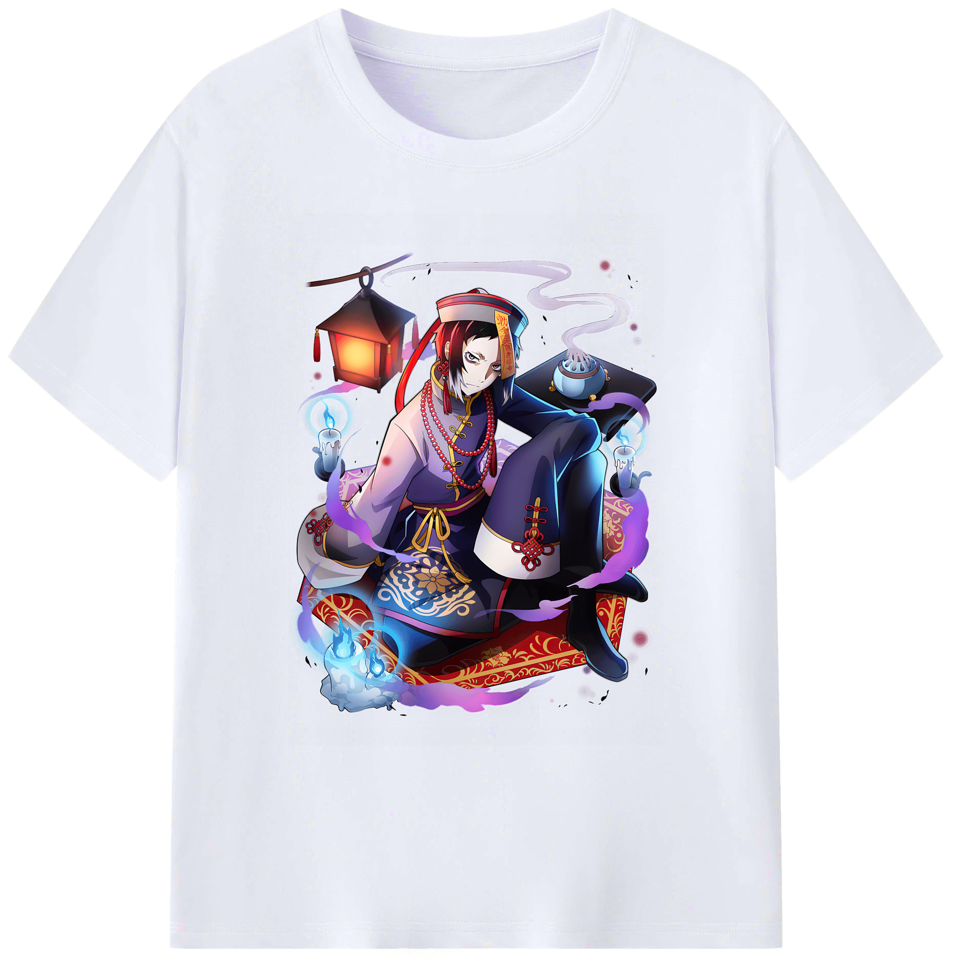 （画像用） 文豪ストレイドッグス Bungo Stray Dogs 綿100％ メンズ半袖Tシャツ｜肌触りやわらか＆通気性