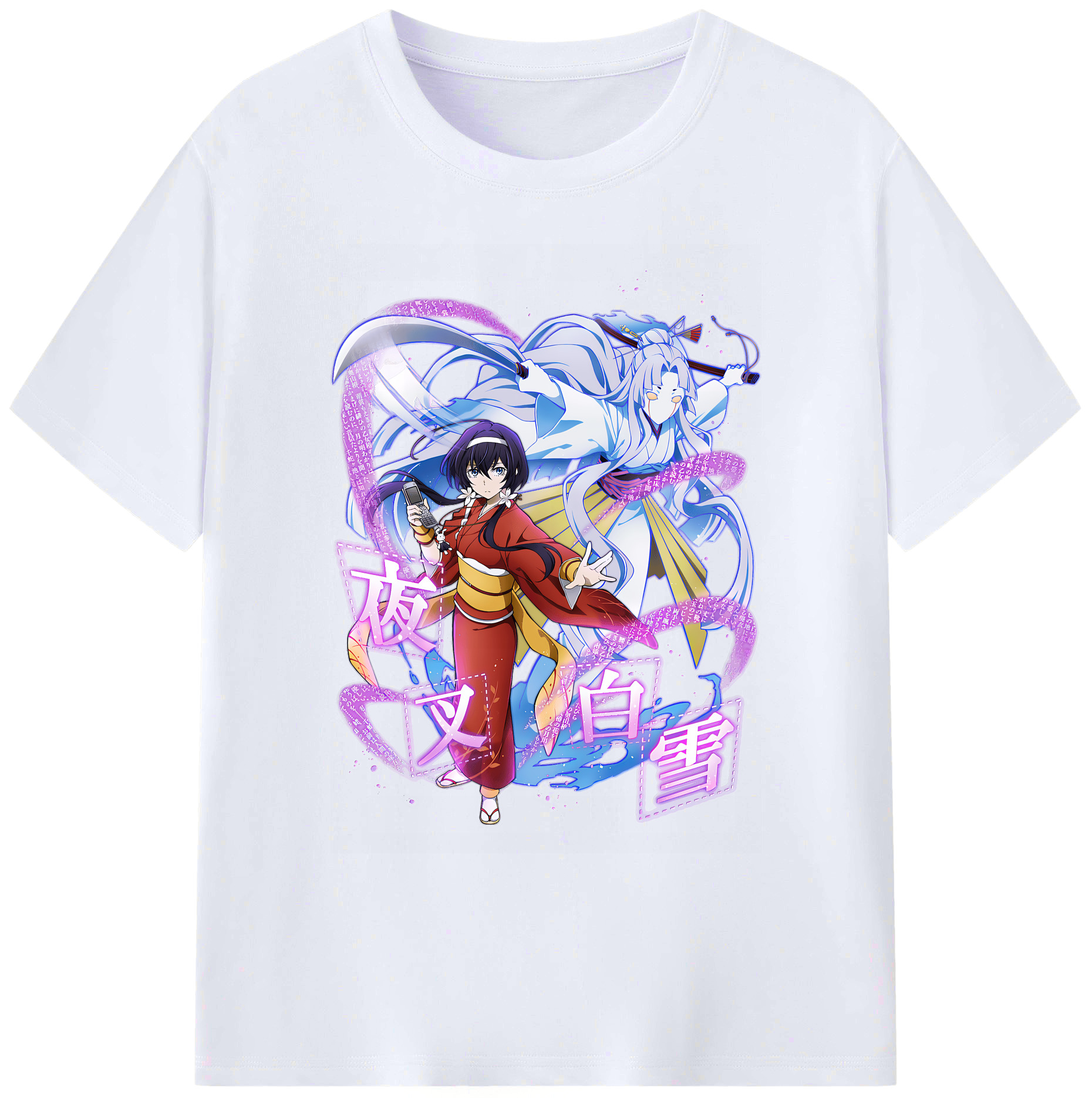 （画像用） 文豪ストレイドッグス Bungo Stray Dogs 綿100％ メンズ半袖Tシャツ｜肌触りやわらか＆通気性