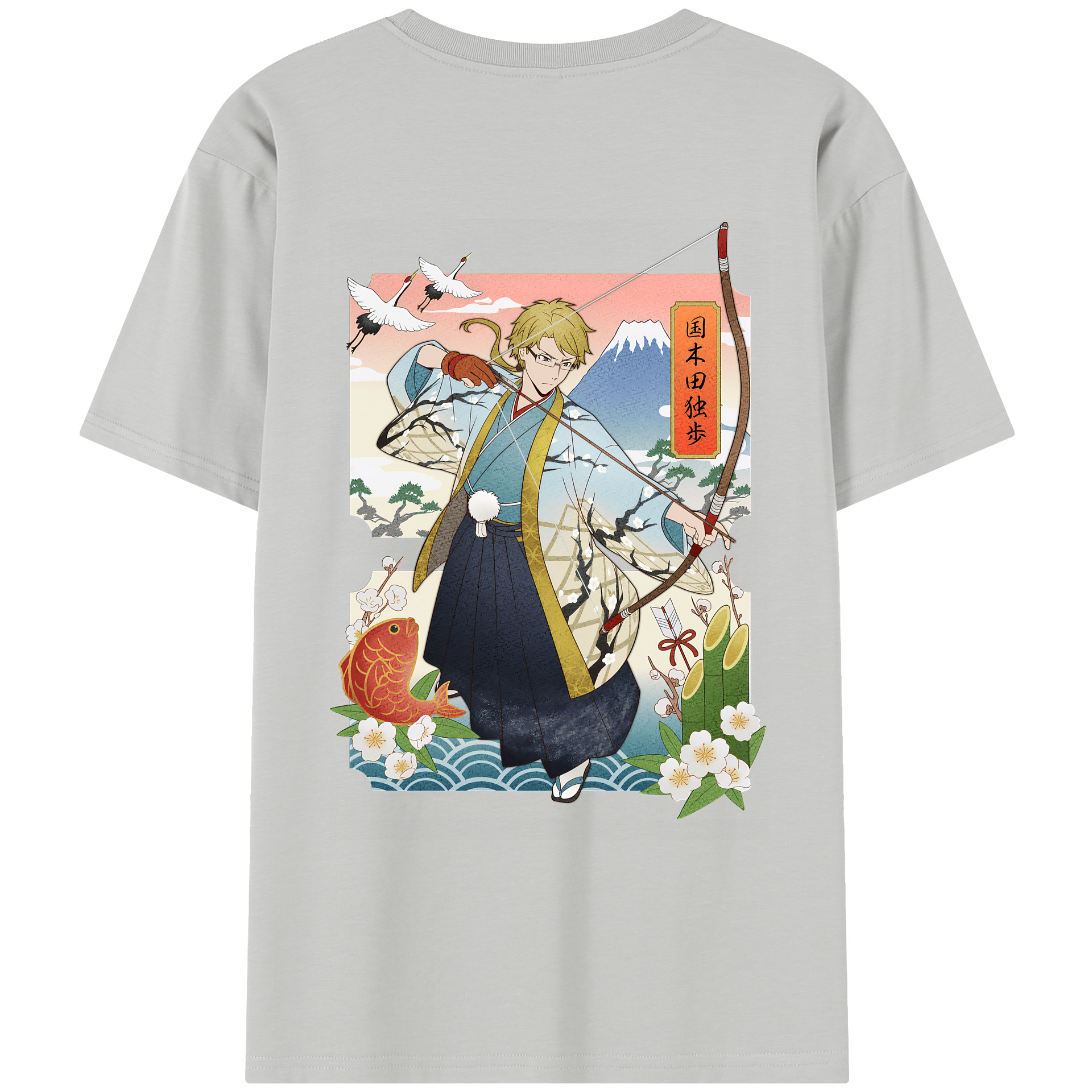 （画像用） 文豪ストレイドッグス Bungo Stray Dogs レディース半袖Tシャツ(バックプリント)
