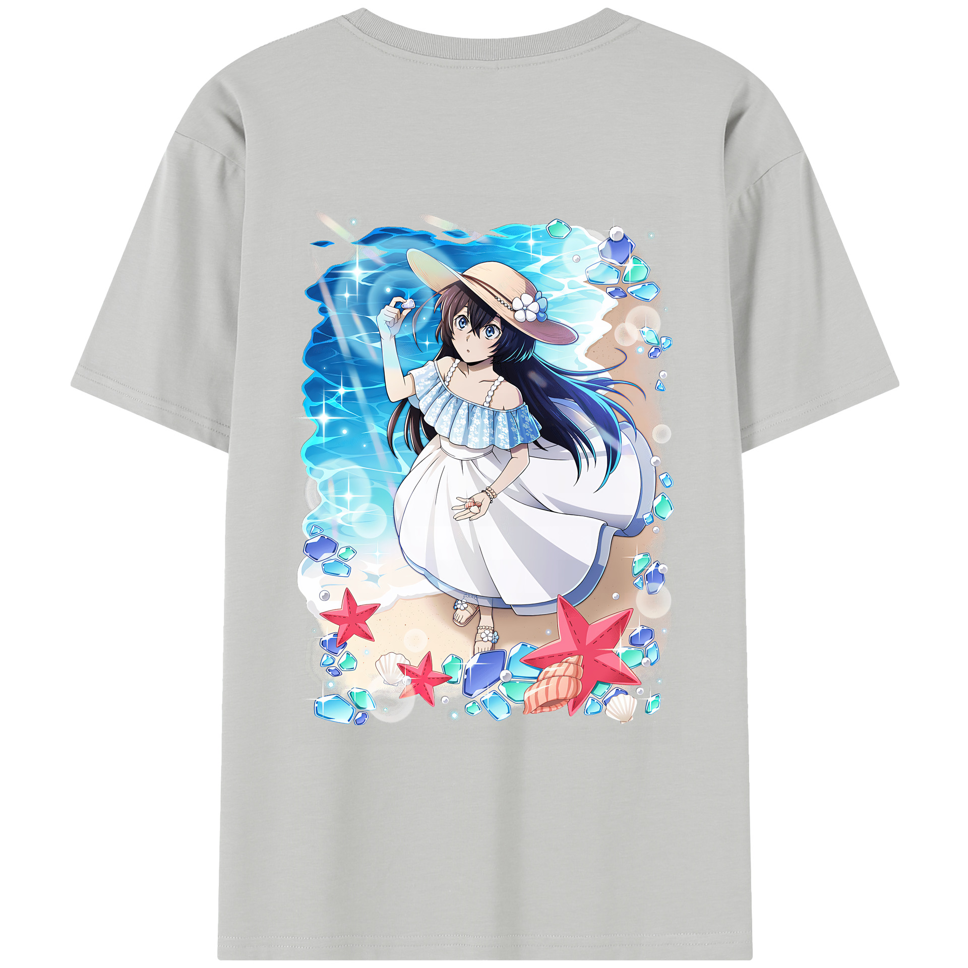 （画像用） 文豪ストレイドッグス Bungo Stray Dogs レディース半袖Tシャツ(バックプリント)