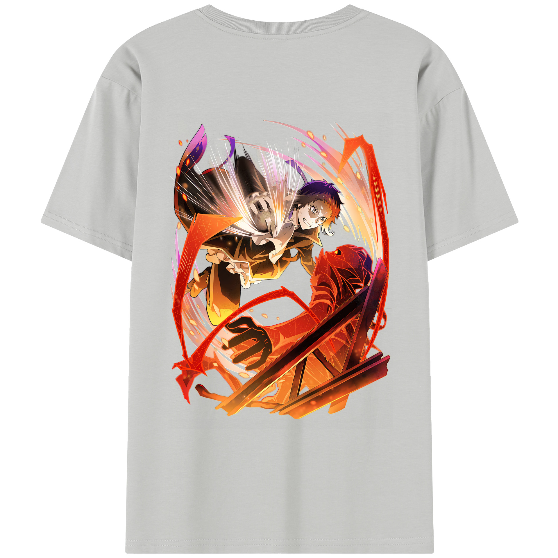 （画像用） 文豪ストレイドッグス Bungo Stray Dogs レディース半袖Tシャツ(バックプリント)