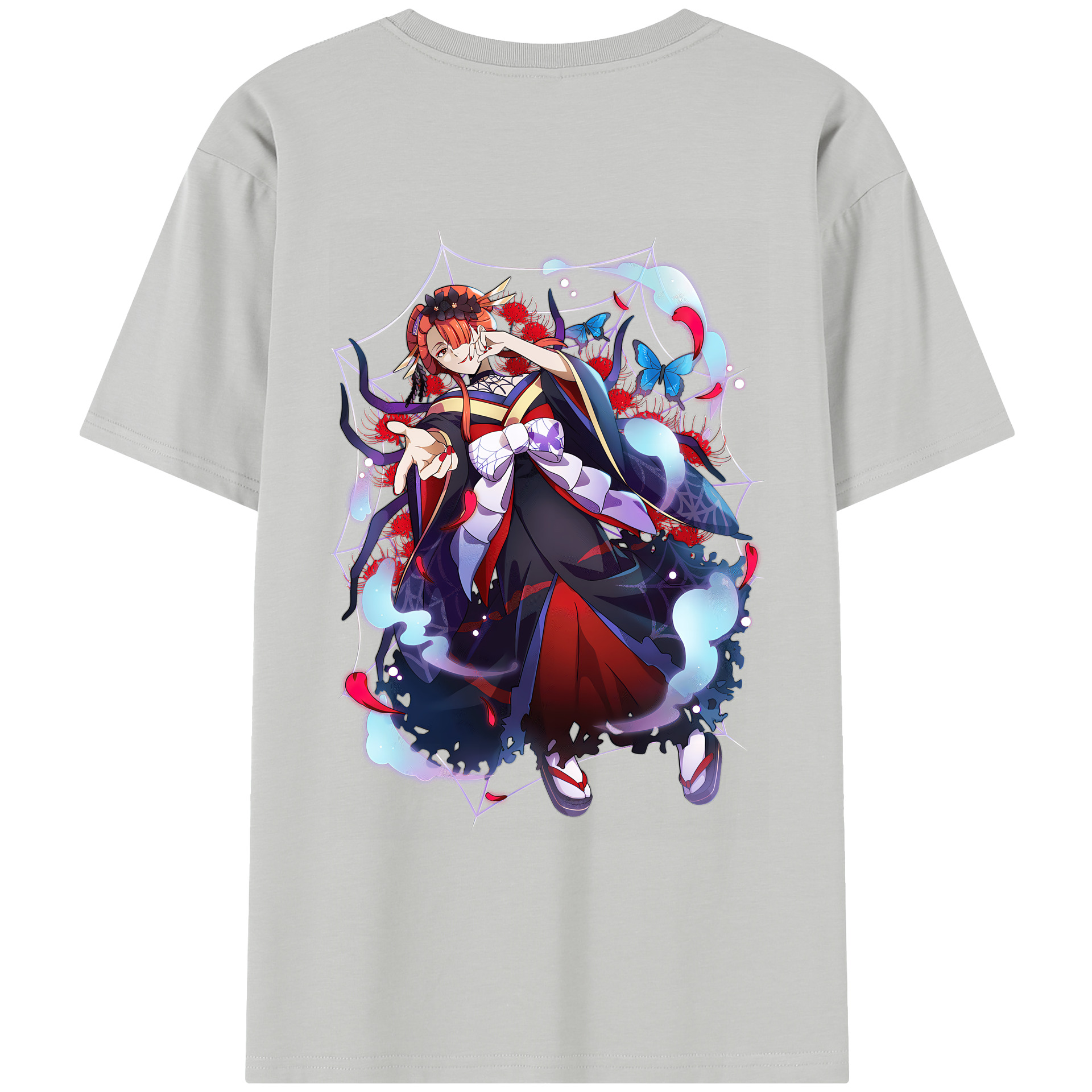 （画像用） 文豪ストレイドッグス Bungo Stray Dogs レディース半袖Tシャツ(バックプリント)