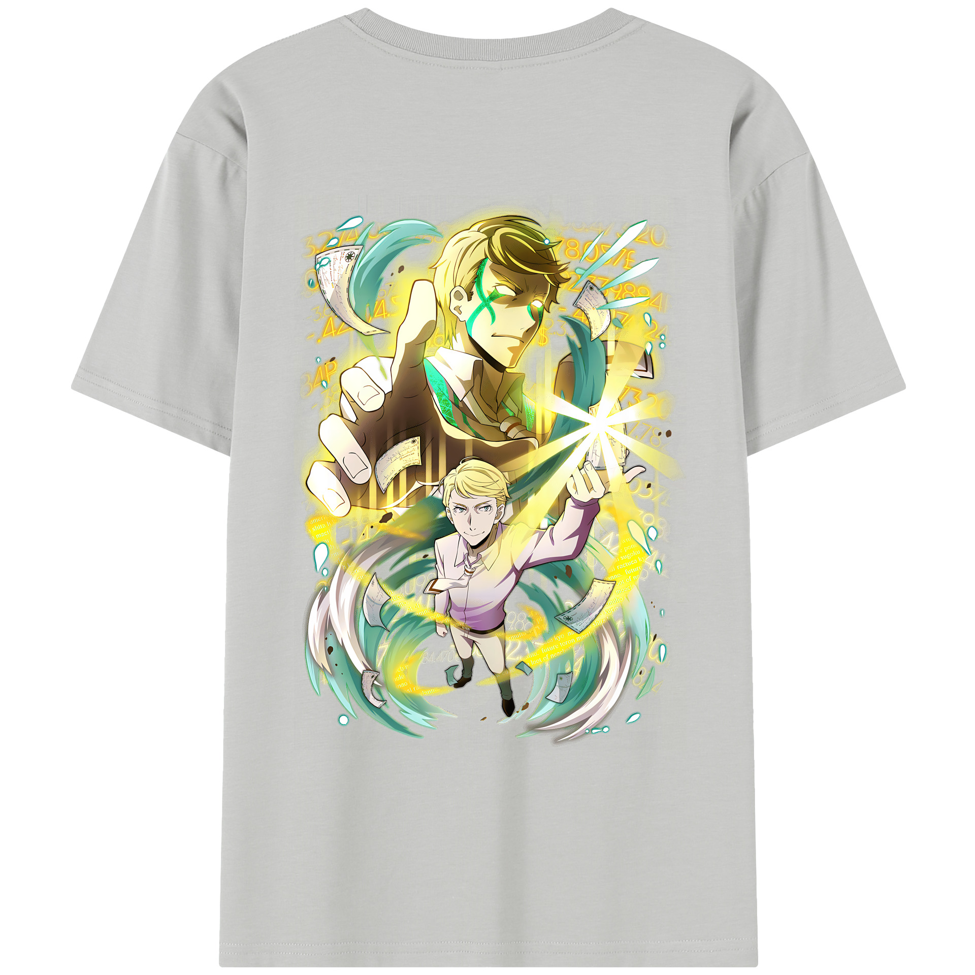 （画像用） 文豪ストレイドッグス Bungo Stray Dogs レディース半袖Tシャツ(バックプリント)