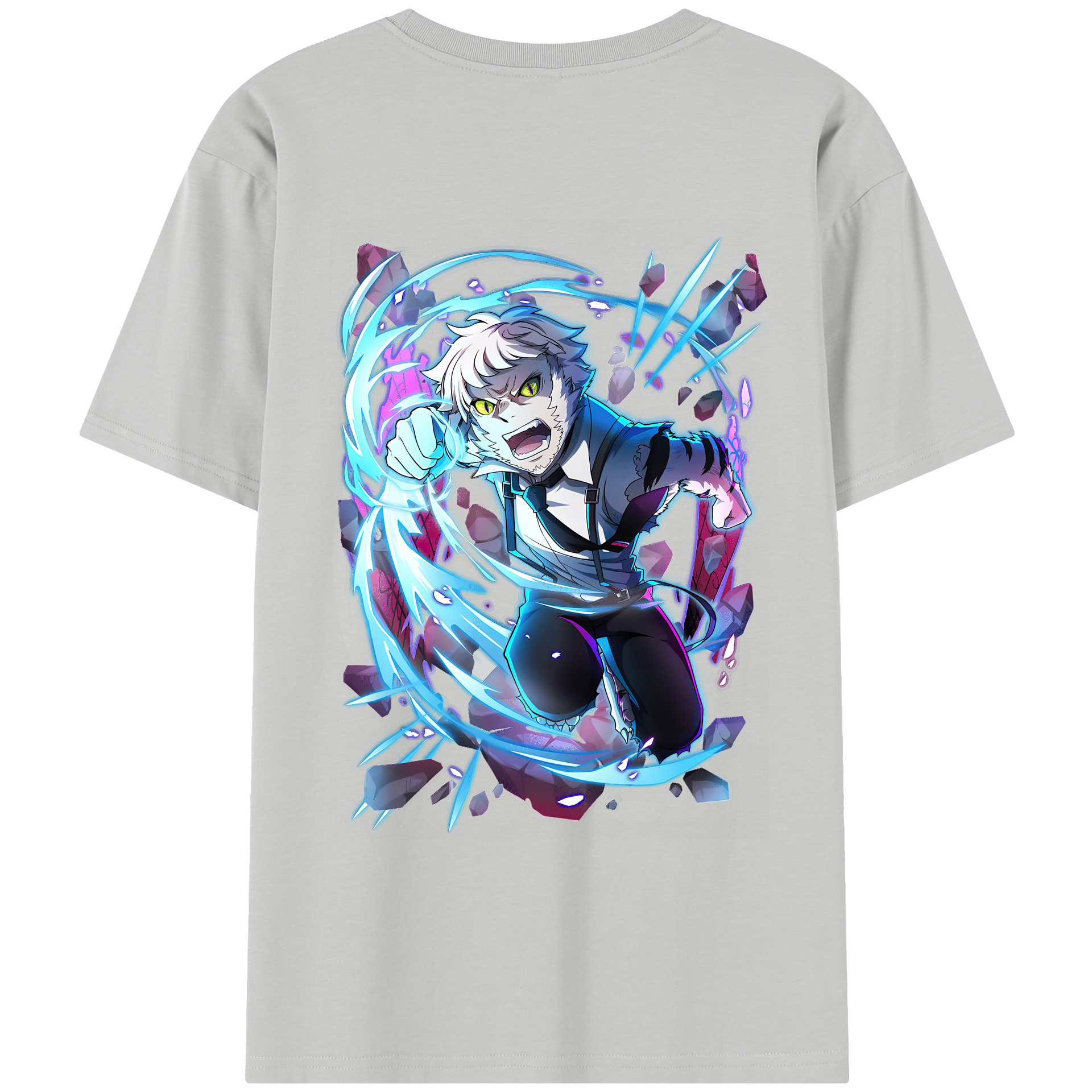 （画像用） 文豪ストレイドッグス Bungo Stray Dogs レディース半袖Tシャツ(バックプリント)