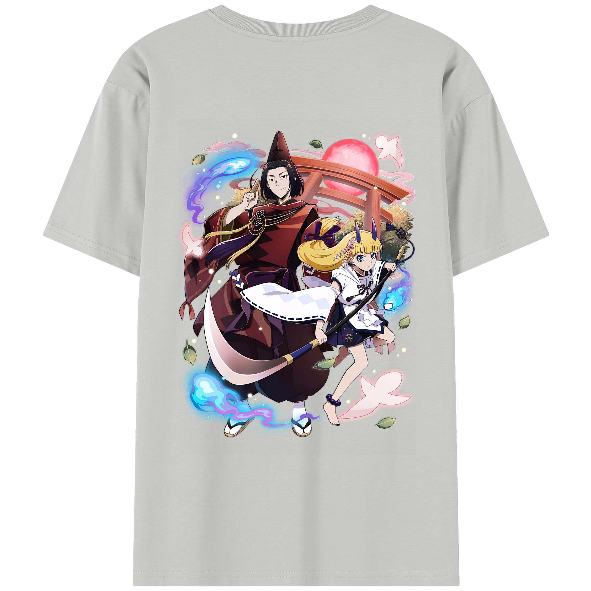（画像用） 文豪ストレイドッグス Bungo Stray Dogs レディース半袖Tシャツ(バックプリント)