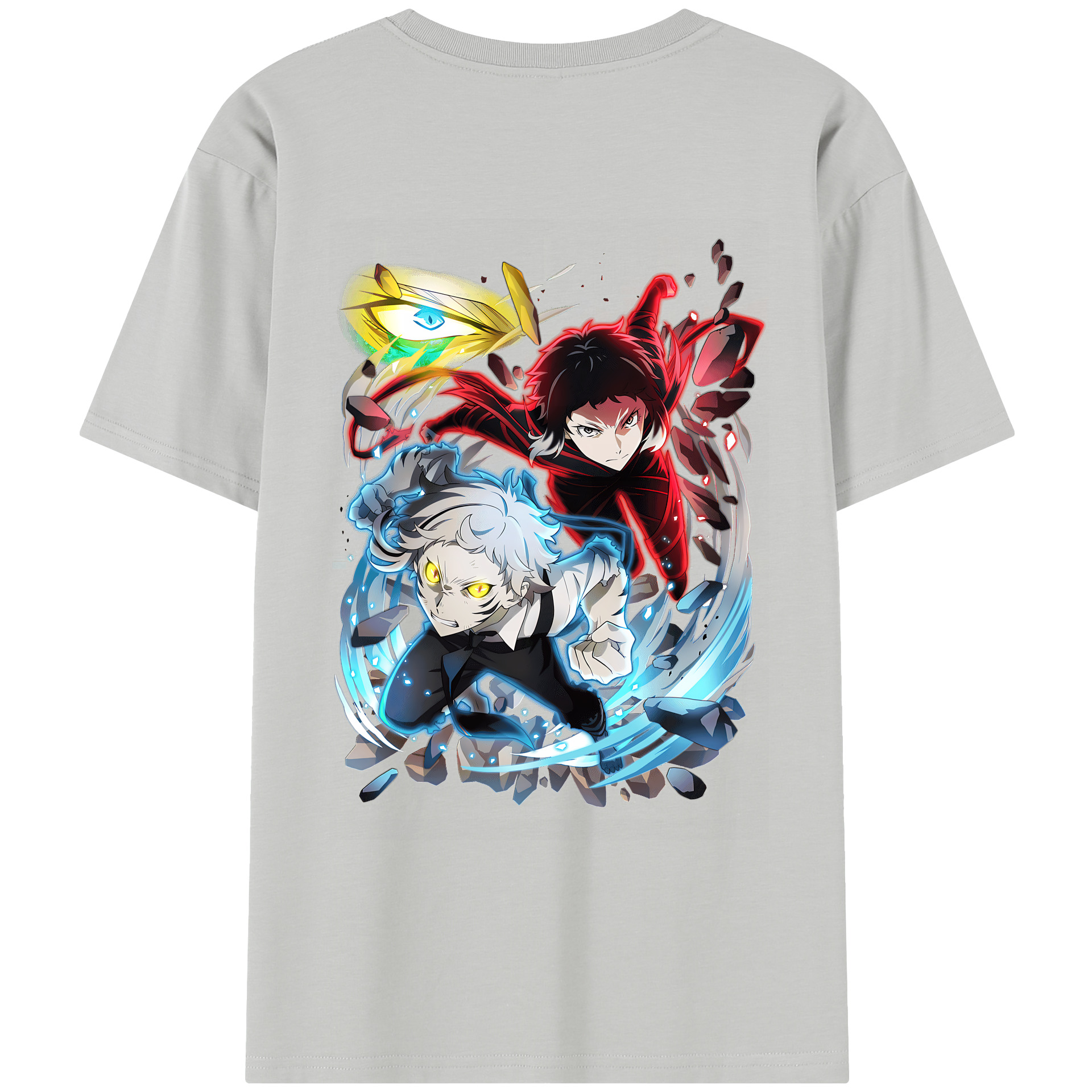 （画像用） 文豪ストレイドッグス Bungo Stray Dogs レディース半袖Tシャツ(バックプリント)