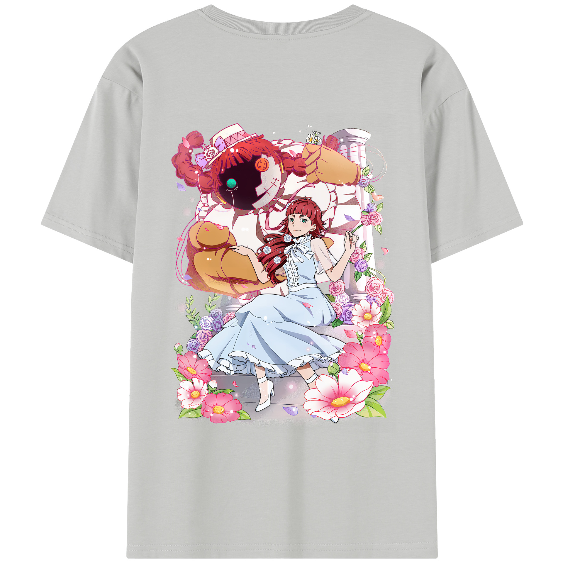 （画像用） 文豪ストレイドッグス Bungo Stray Dogs レディース半袖Tシャツ(バックプリント)