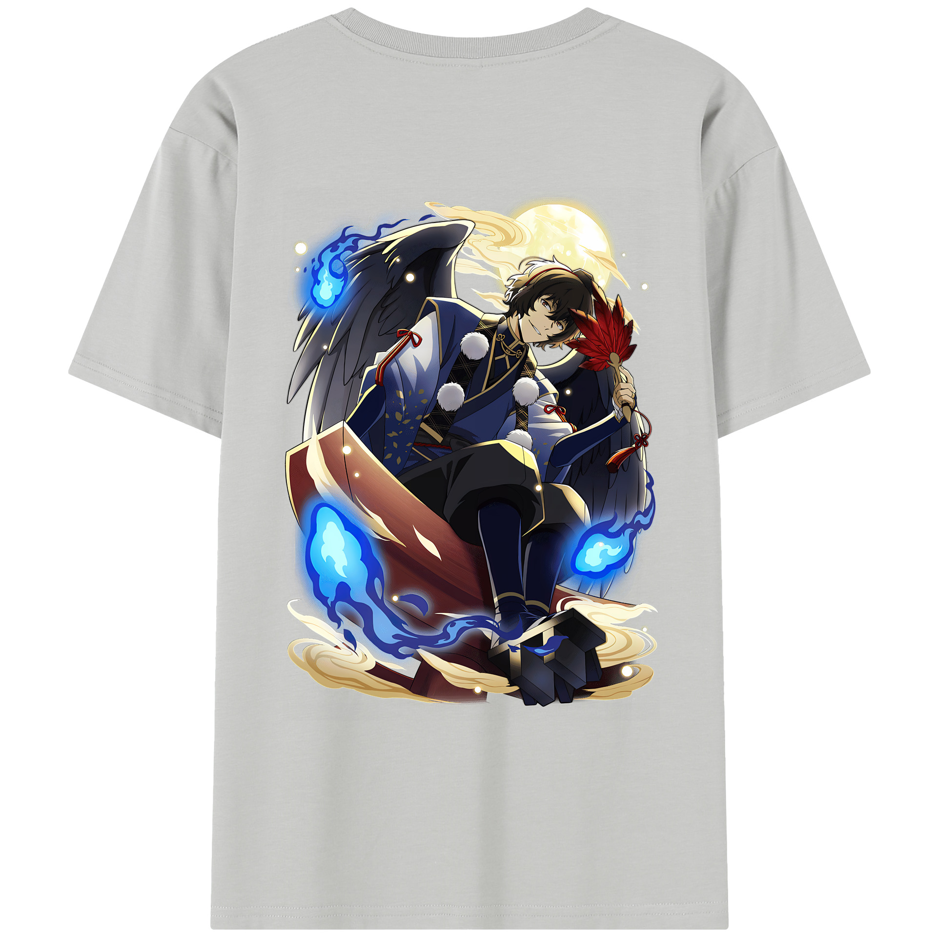 （画像用） 文豪ストレイドッグス Bungo Stray Dogs レディース半袖Tシャツ(バックプリント)