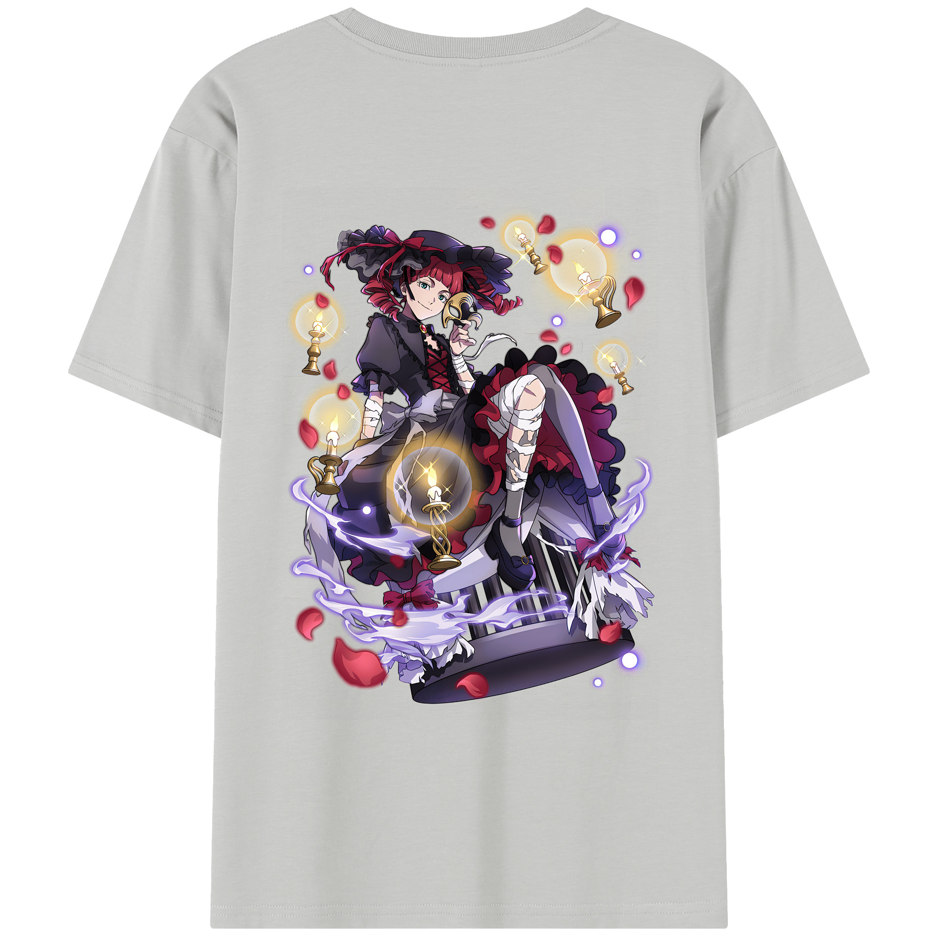 （画像用） 文豪ストレイドッグス Bungo Stray Dogs レディース半袖Tシャツ(バックプリント)