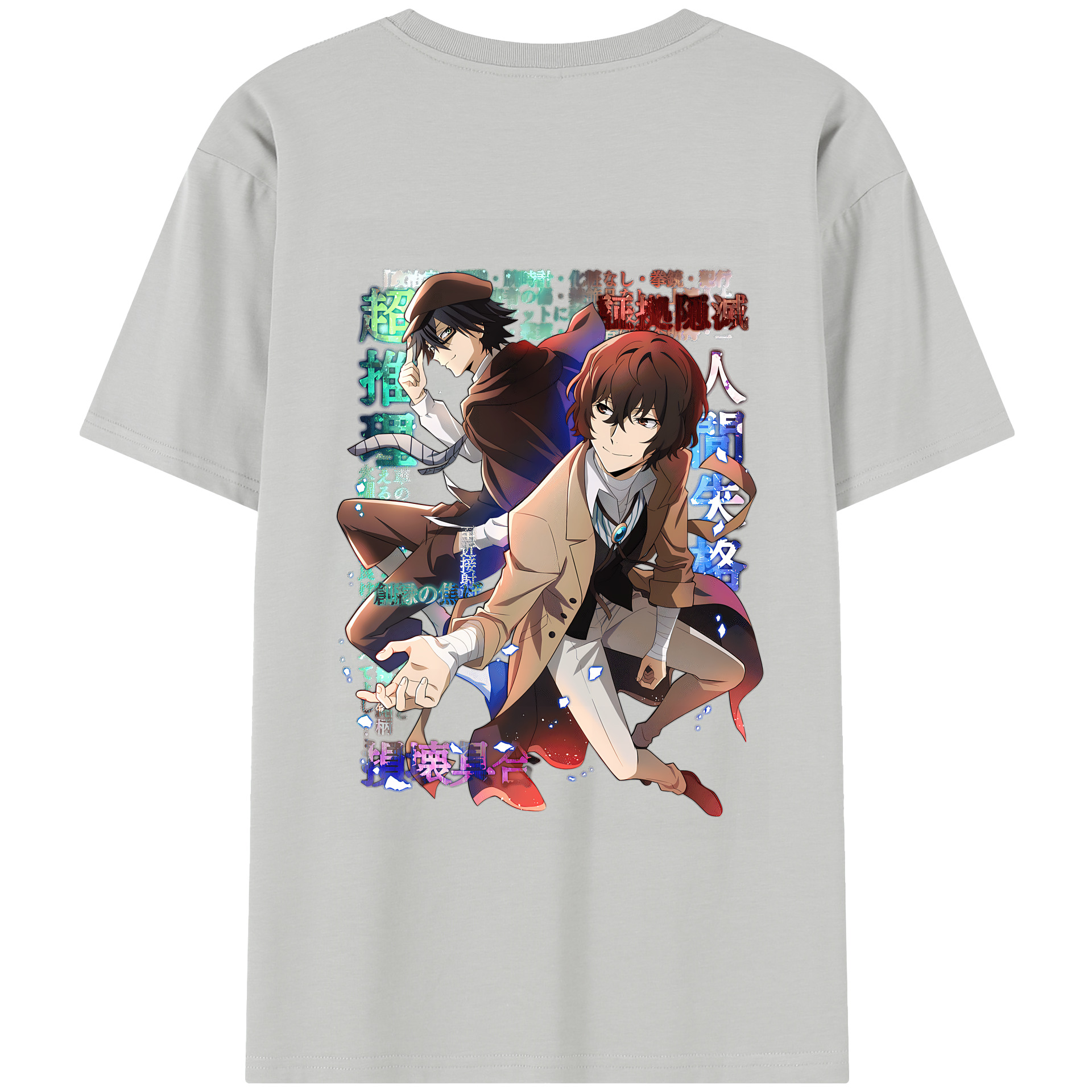 （画像用） 文豪ストレイドッグス Bungo Stray Dogs レディース半袖Tシャツ(バックプリント)