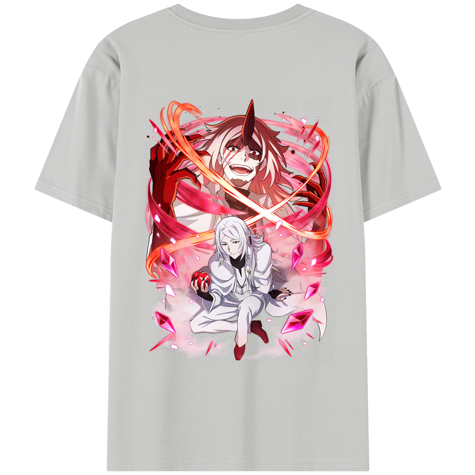 （画像用） 文豪ストレイドッグス Bungo Stray Dogs レディース半袖Tシャツ(バックプリント)
