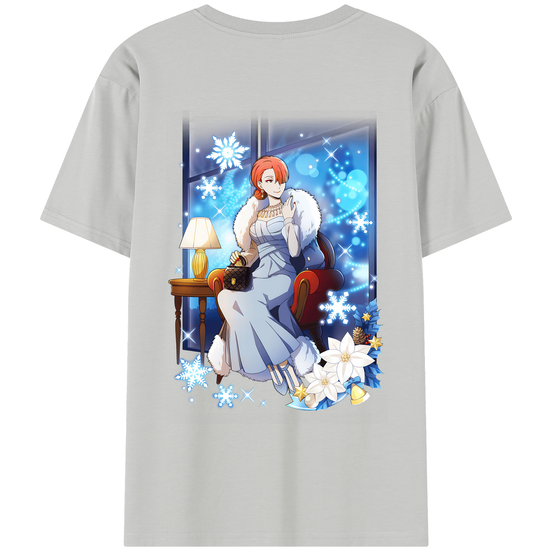 （画像用） 文豪ストレイドッグス Bungo Stray Dogs レディース半袖Tシャツ(バックプリント)
