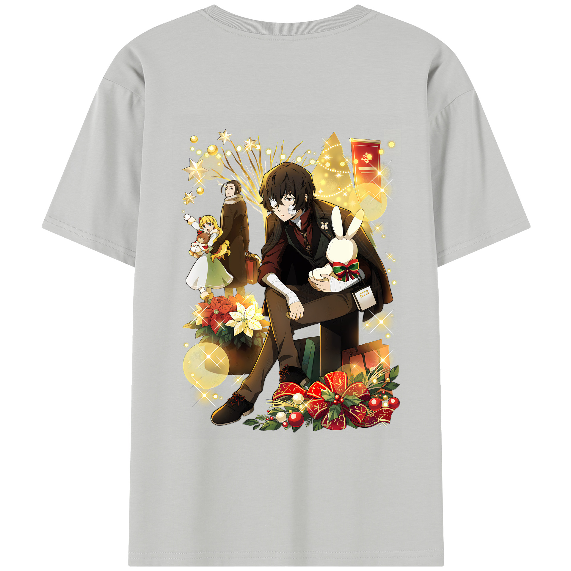 （画像用） 文豪ストレイドッグス Bungo Stray Dogs レディース半袖Tシャツ(バックプリント)