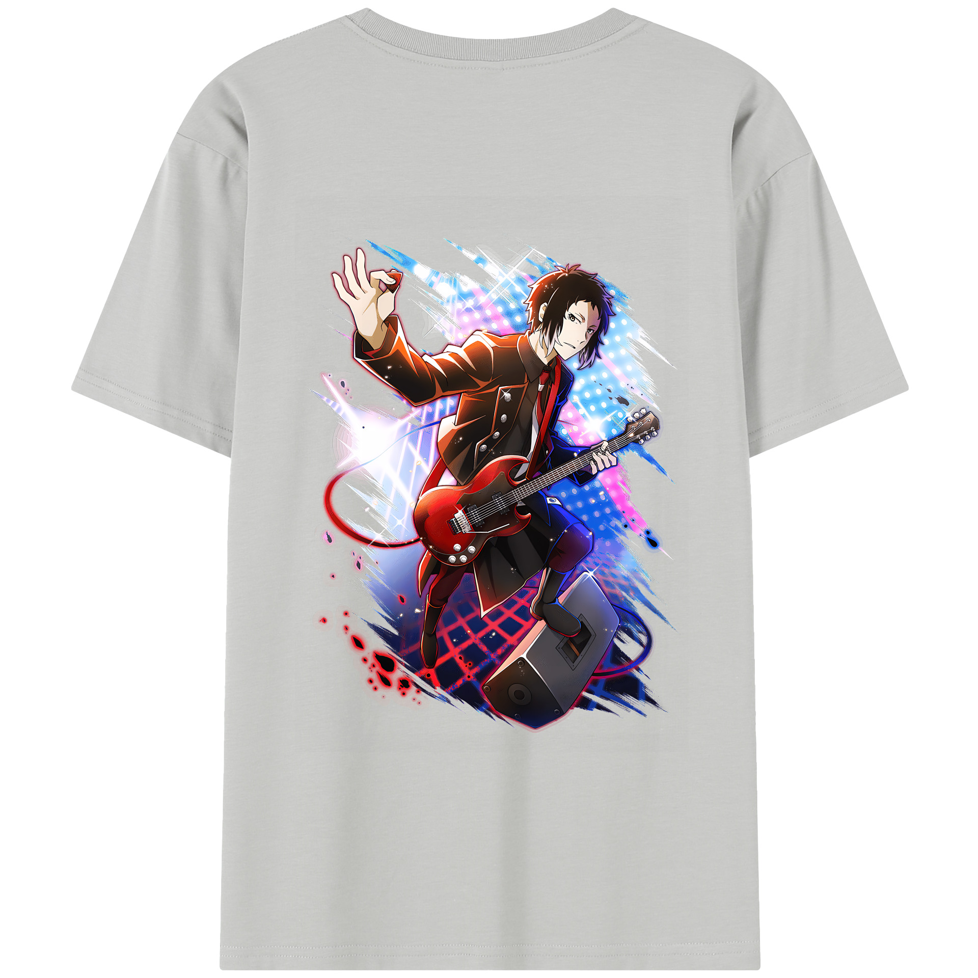 （画像用） 文豪ストレイドッグス Bungo Stray Dogs レディース半袖Tシャツ(バックプリント)
