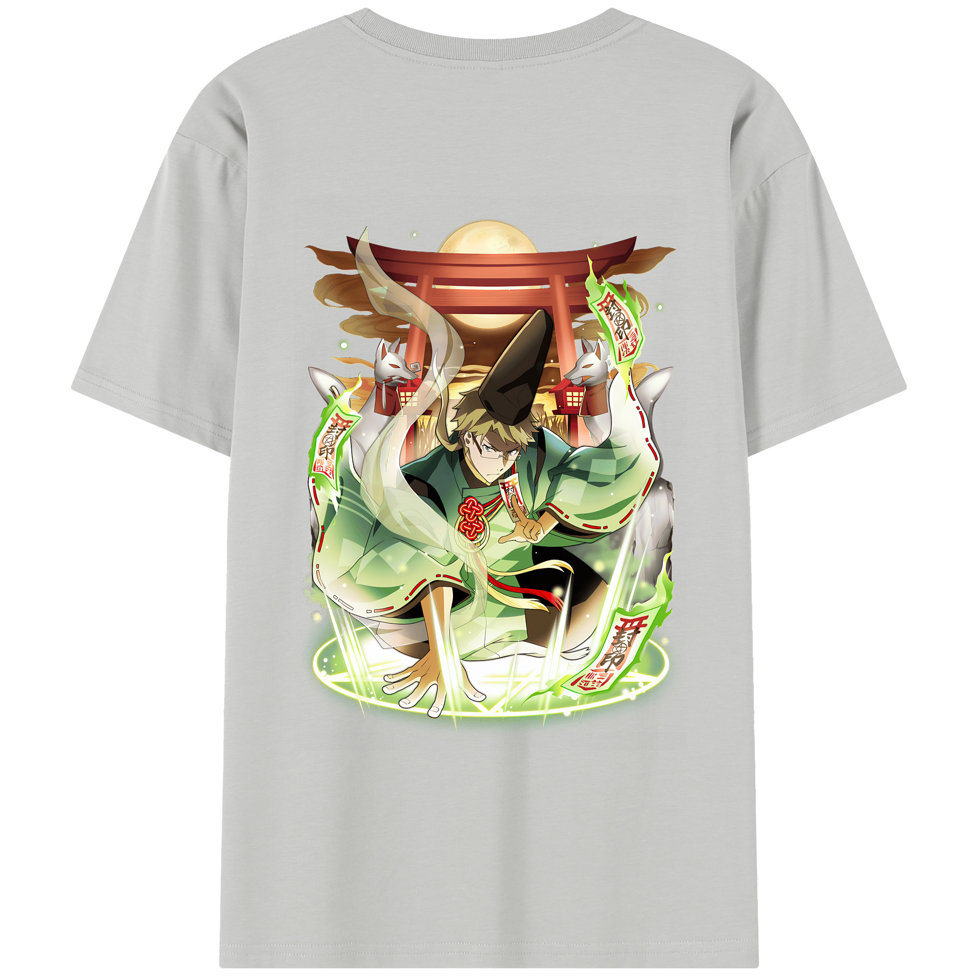 （画像用） 文豪ストレイドッグス Bungo Stray Dogs レディース半袖Tシャツ(バックプリント)