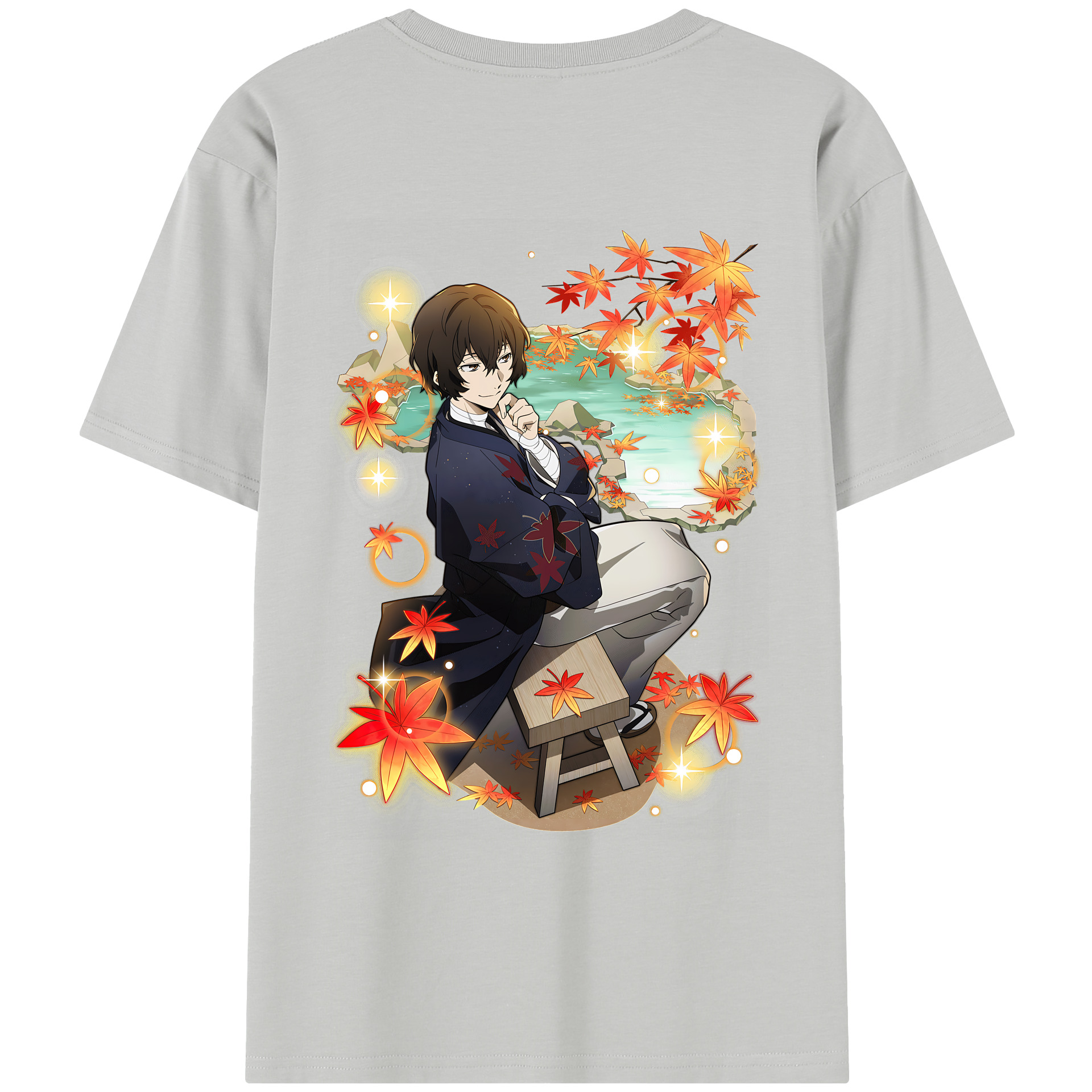 （画像用） 文豪ストレイドッグス Bungo Stray Dogs レディース半袖Tシャツ(バックプリント)