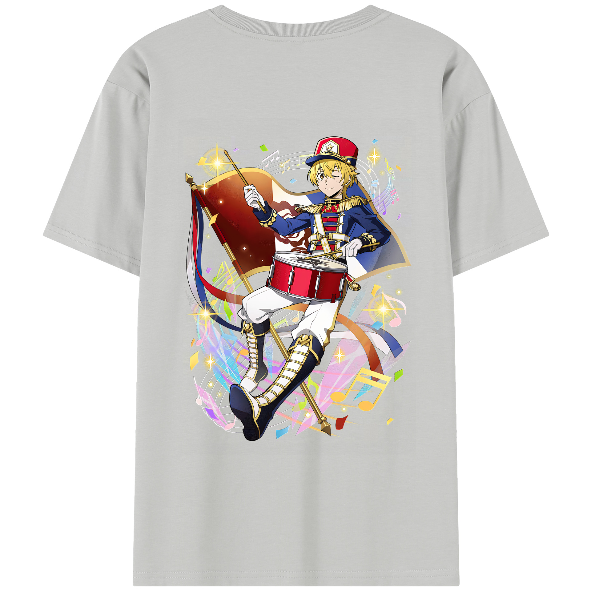 （画像用） 文豪ストレイドッグス Bungo Stray Dogs レディース半袖Tシャツ(バックプリント)