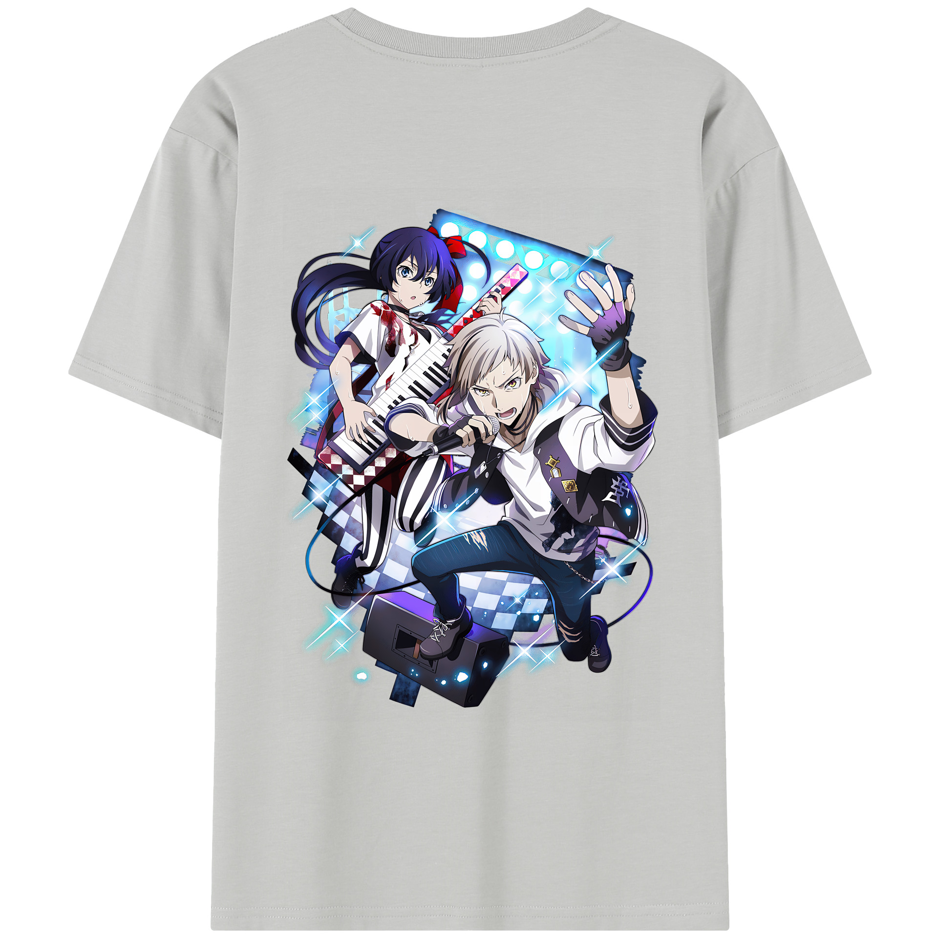 （画像用） 文豪ストレイドッグス Bungo Stray Dogs レディース半袖Tシャツ(バックプリント)