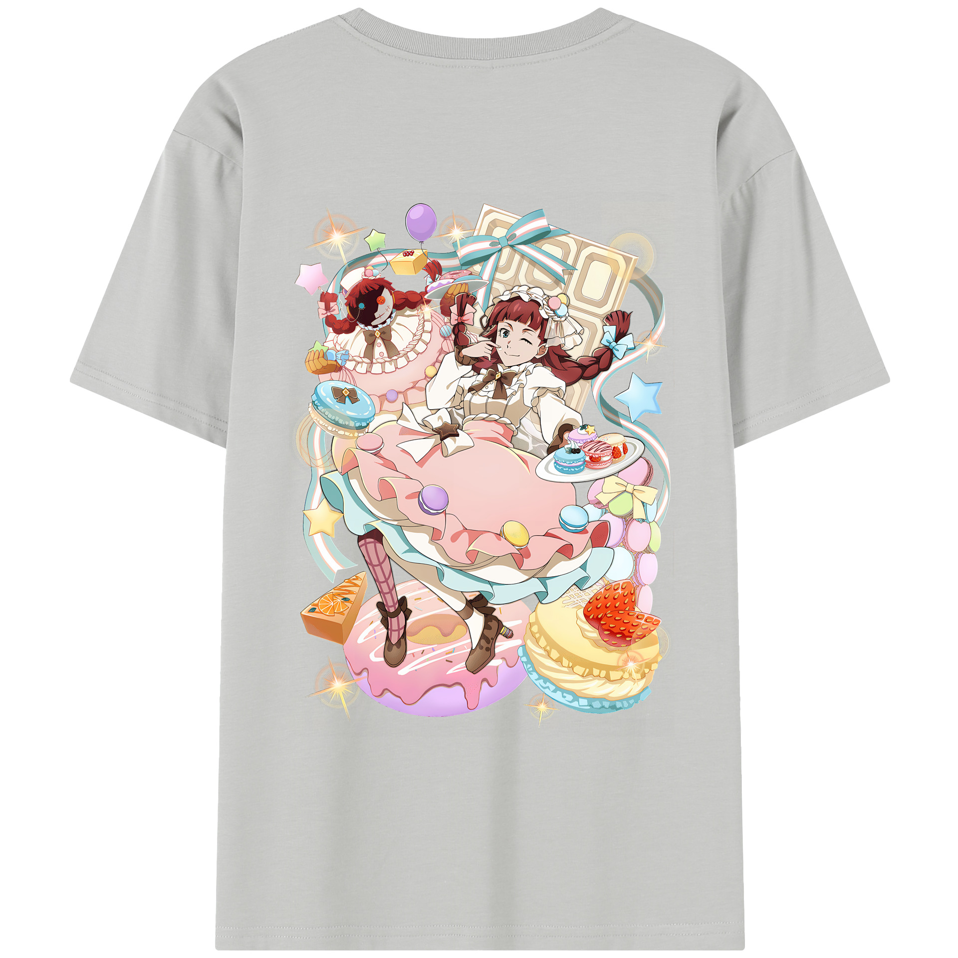 （画像用） 文豪ストレイドッグス Bungo Stray Dogs レディース半袖Tシャツ(バックプリント)