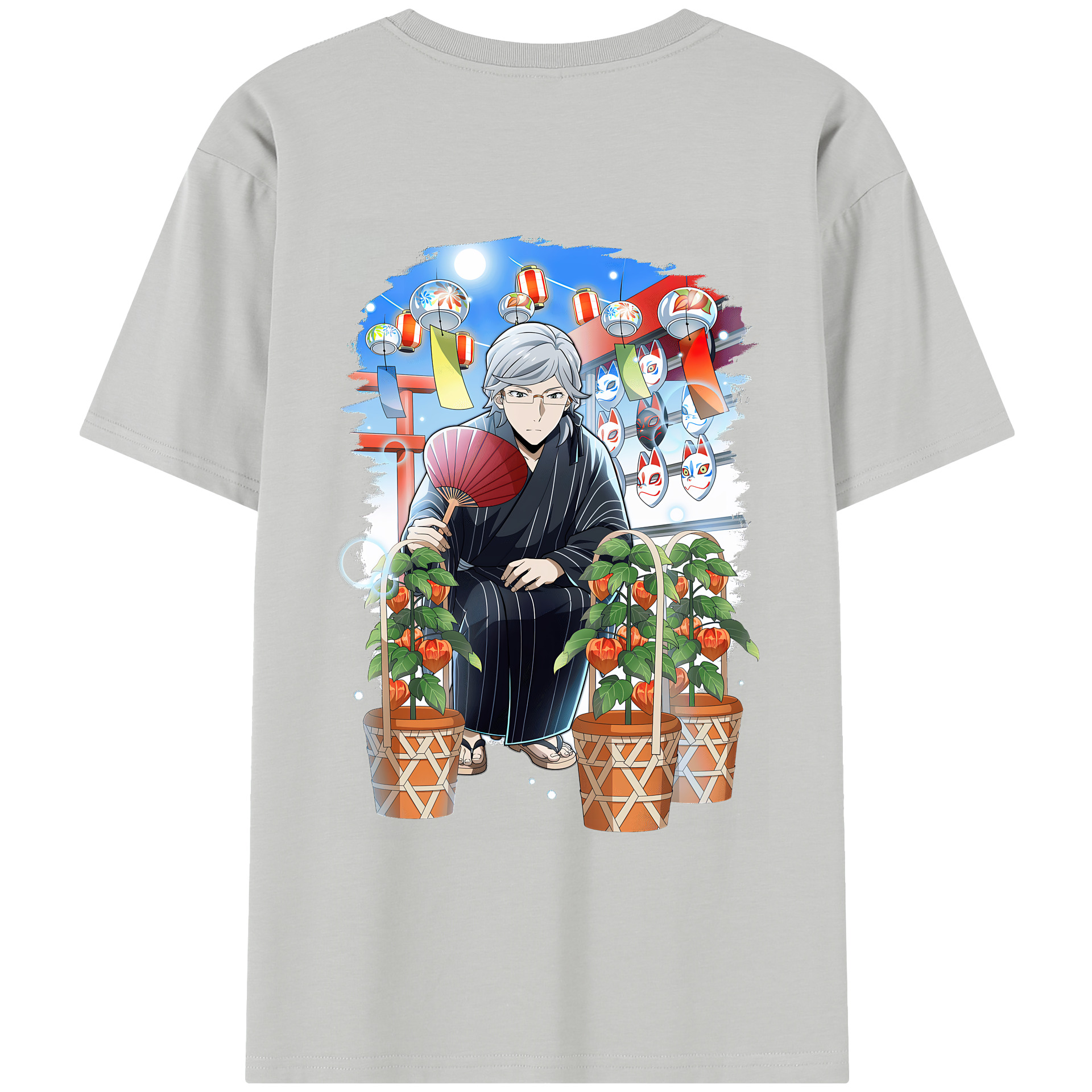 （画像用） 文豪ストレイドッグス Bungo Stray Dogs レディース半袖Tシャツ(バックプリント)