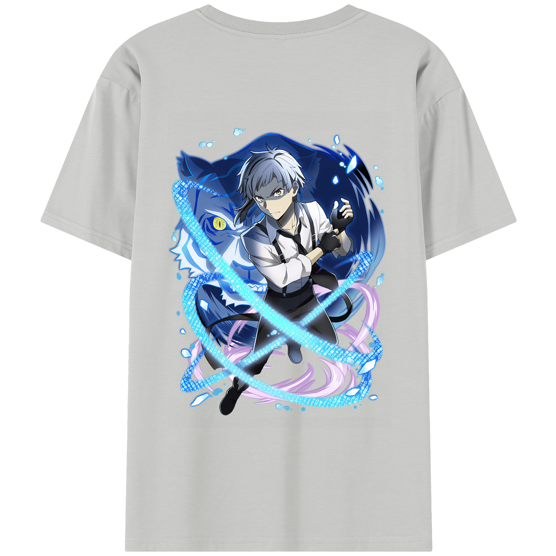 （画像用） 文豪ストレイドッグス Bungo Stray Dogs レディース半袖Tシャツ(バックプリント)