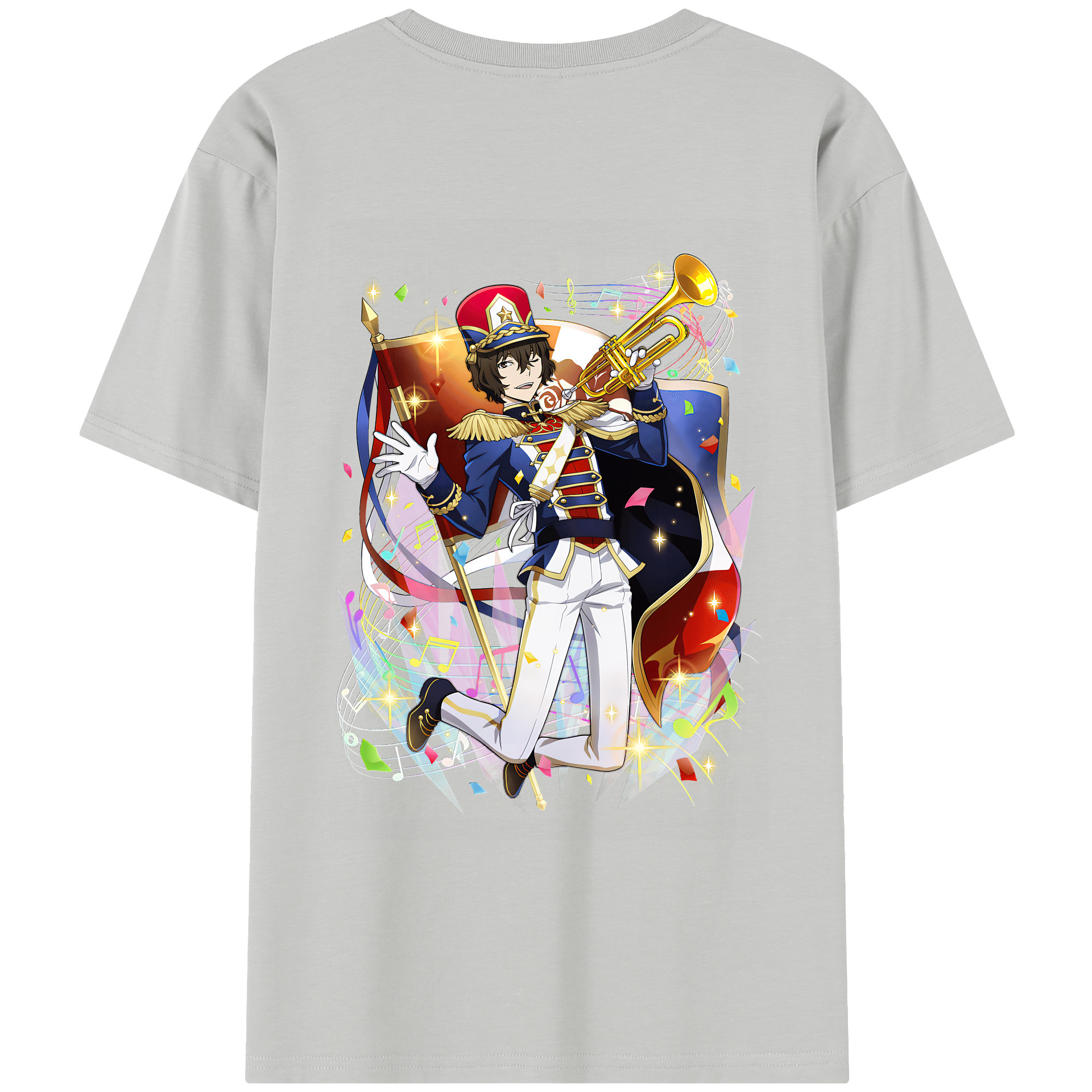 （画像用） 文豪ストレイドッグス Bungo Stray Dogs レディース半袖Tシャツ(バックプリント)