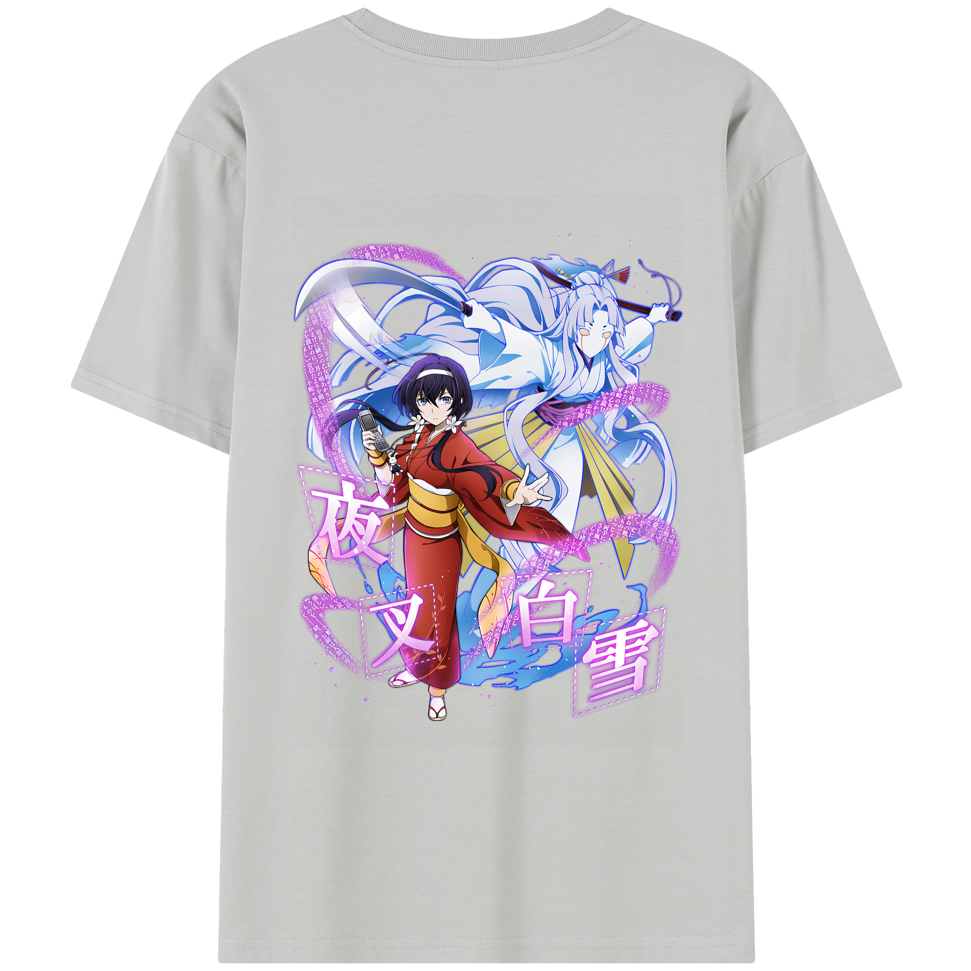 （画像用） 文豪ストレイドッグス Bungo Stray Dogs レディース半袖Tシャツ(バックプリント)